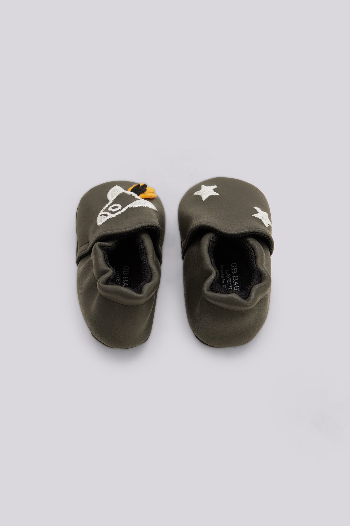 Baby Boy Anthracite Bootees