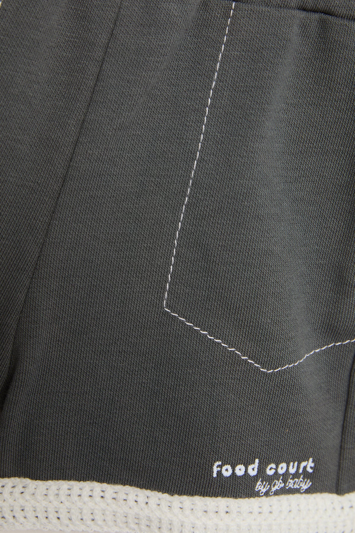 Baby Boy Anthracite Shorts