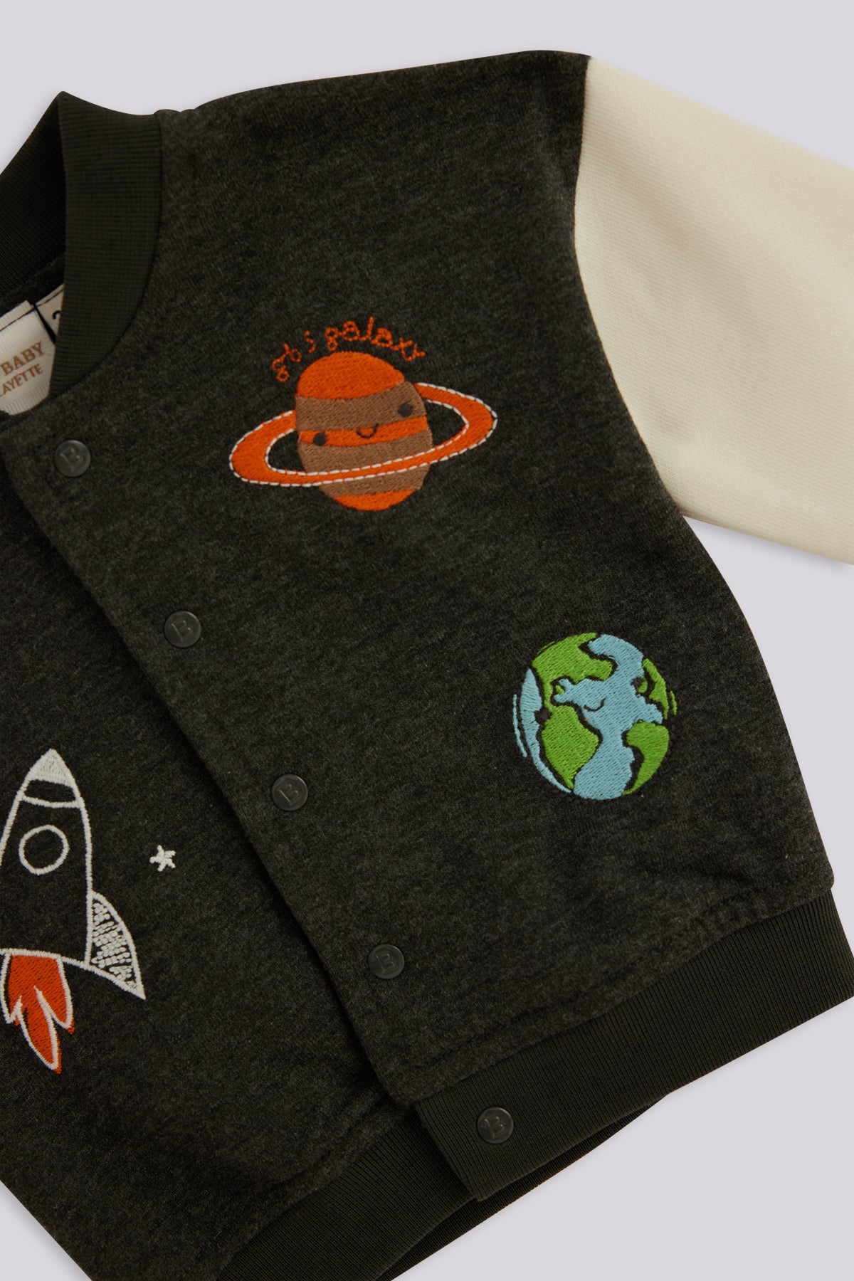 Baby Boy Anthracite Tracksuit Top