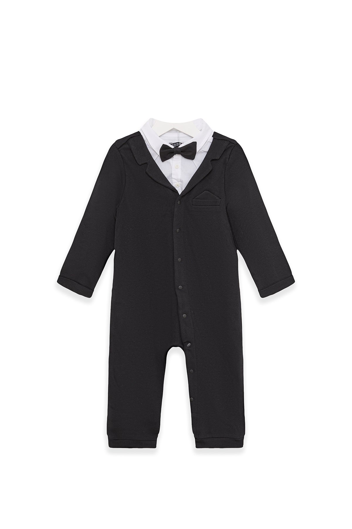 Baby Boy Black Overall