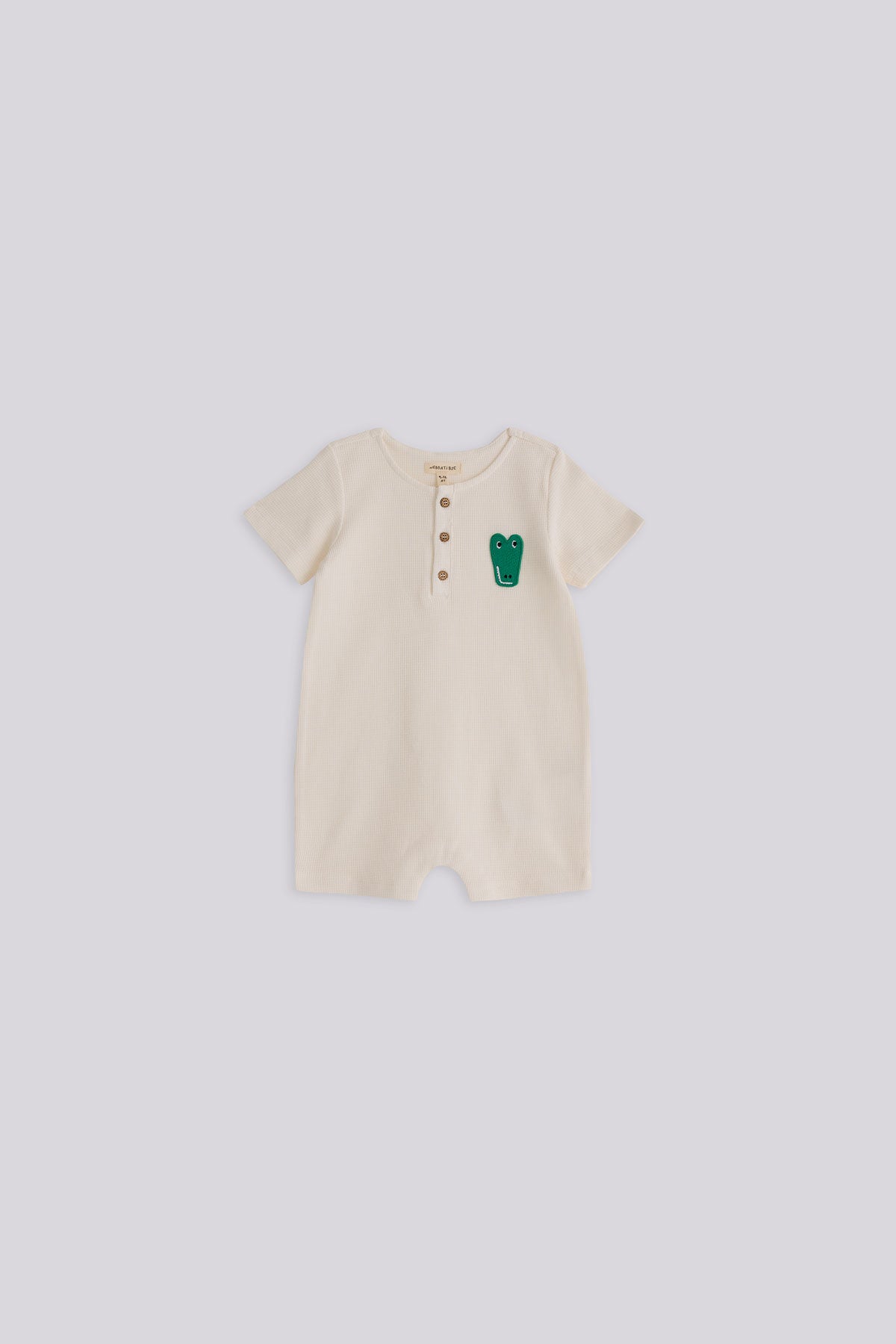 Baby Boy Ecru Overall