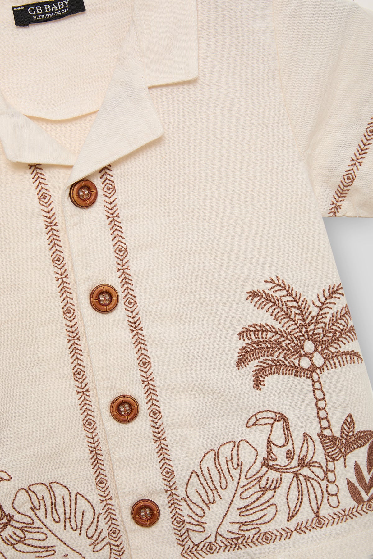 Baby Boy Ecru Shirt
