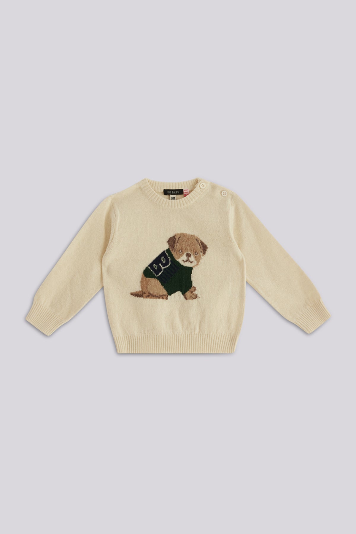 Baby Boy Ecru Sweater