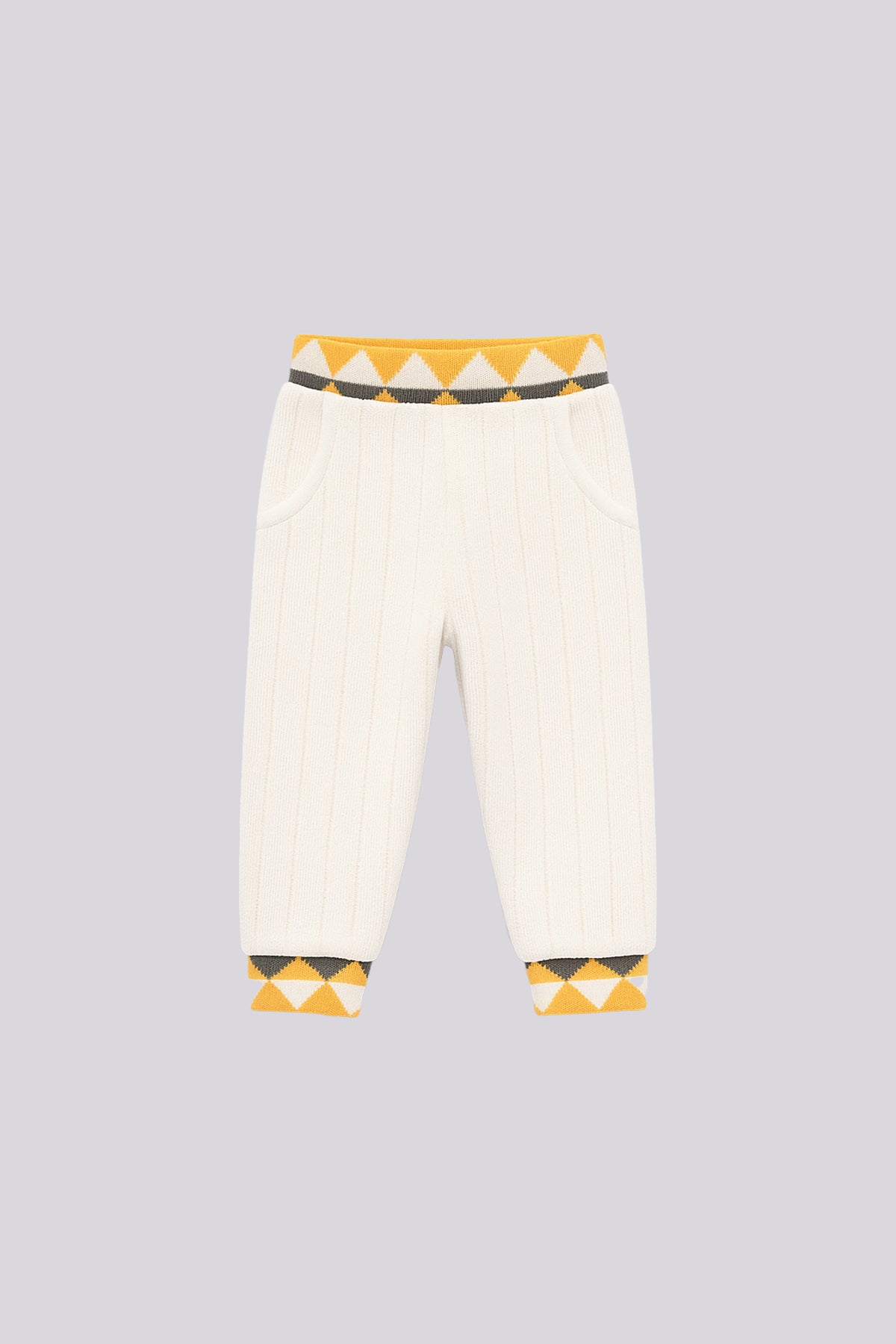 Baby Boy Ecru Sweatpants