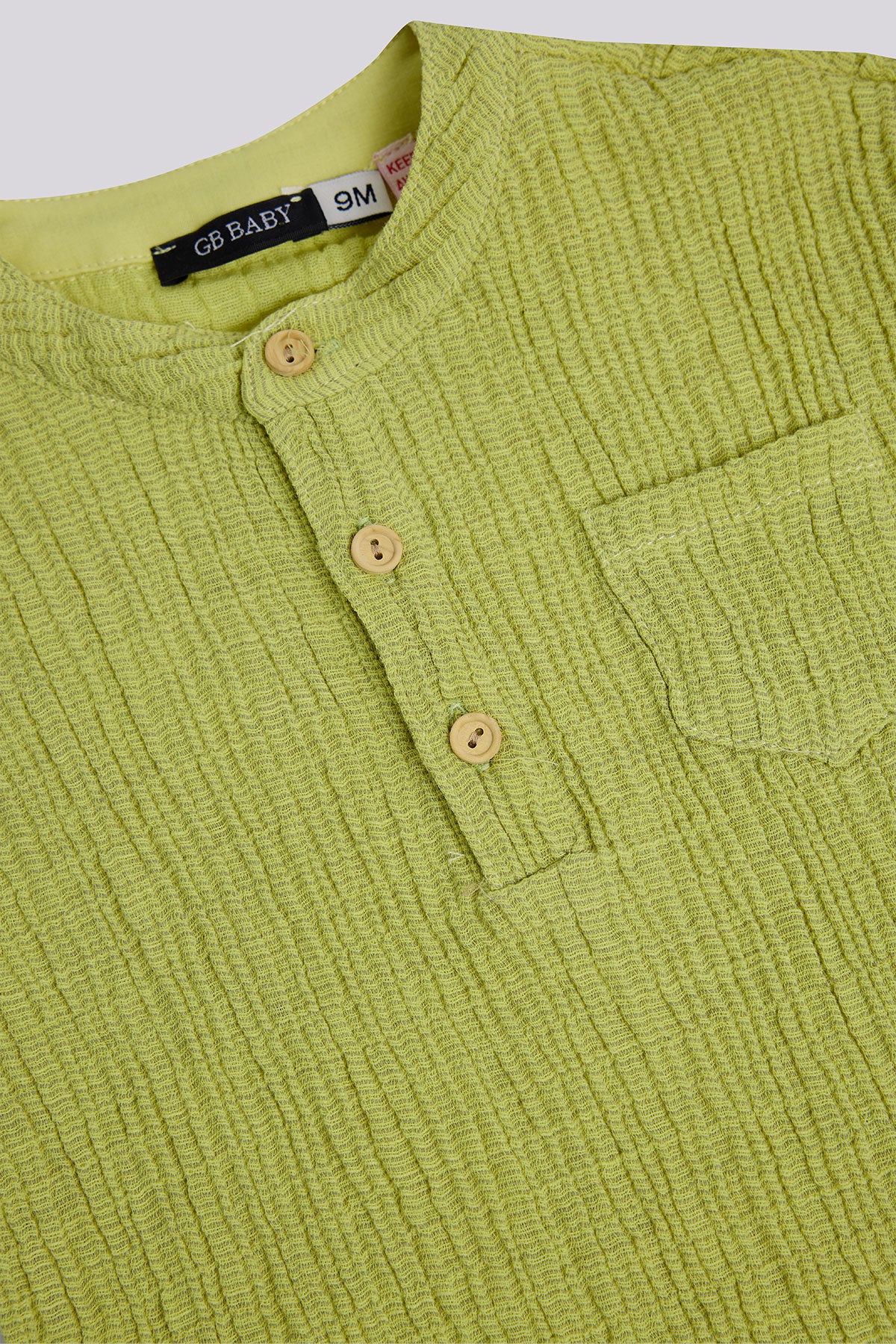 Baby Boy Green Shirt