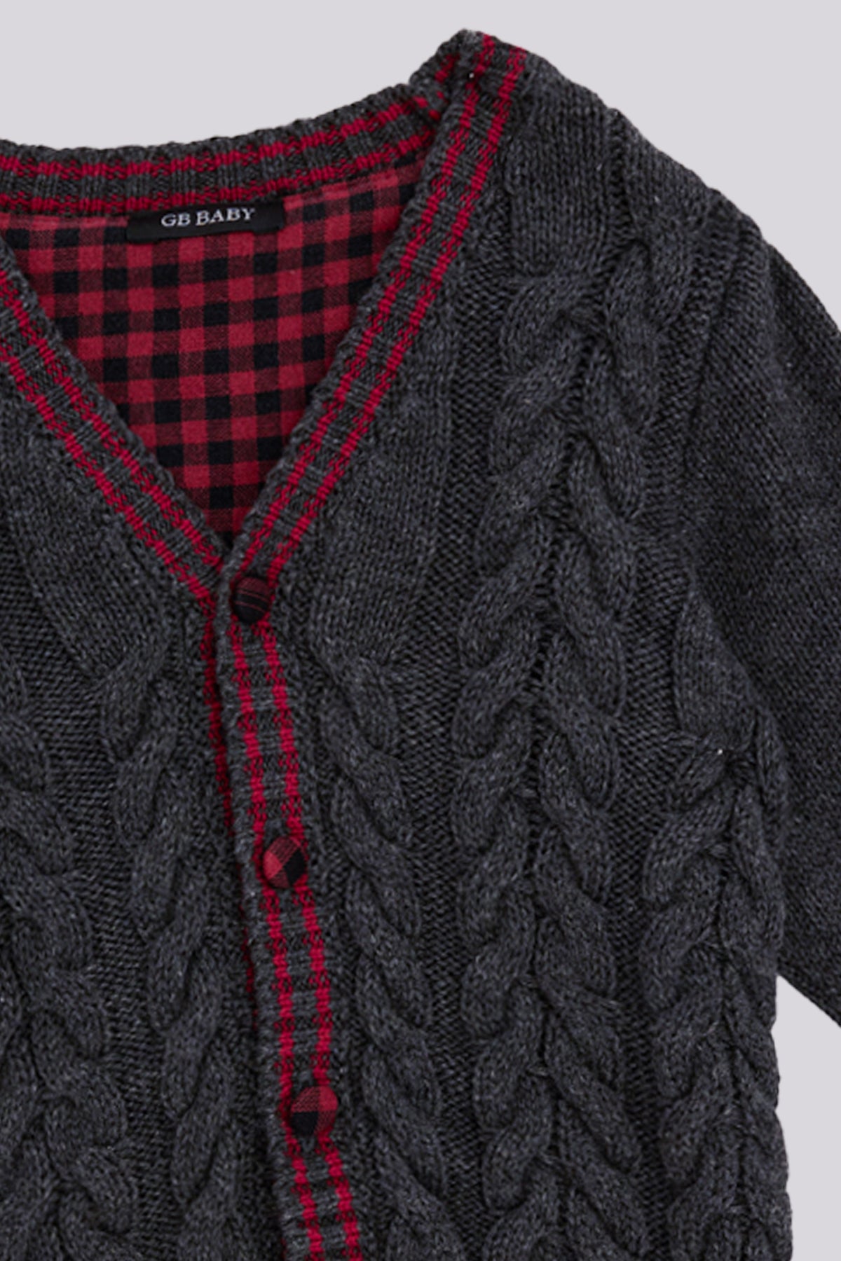 Baby Boy Grey Cardigan