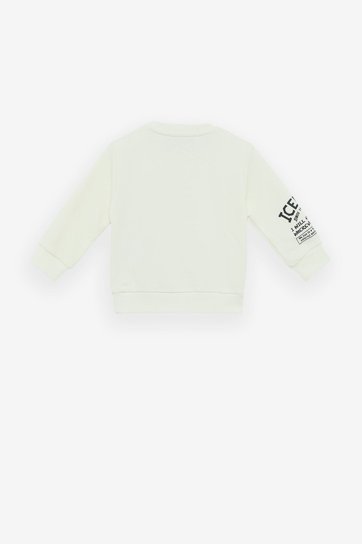 Baby Boy Kırık White Sweatshirt