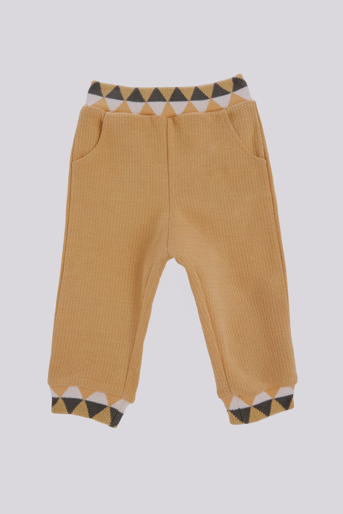 Baby Boy Mustard Tracksuit Bottom