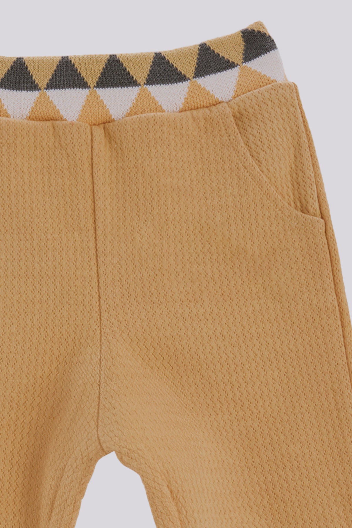 Baby Boy Mustard Tracksuit Bottom