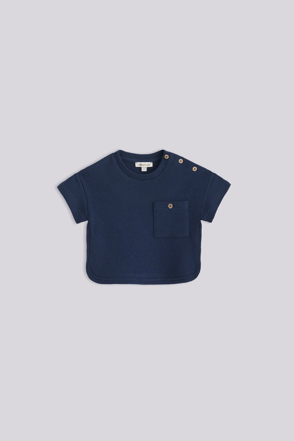 Baby Boy Navy Blue Shorts and T-shirt Set