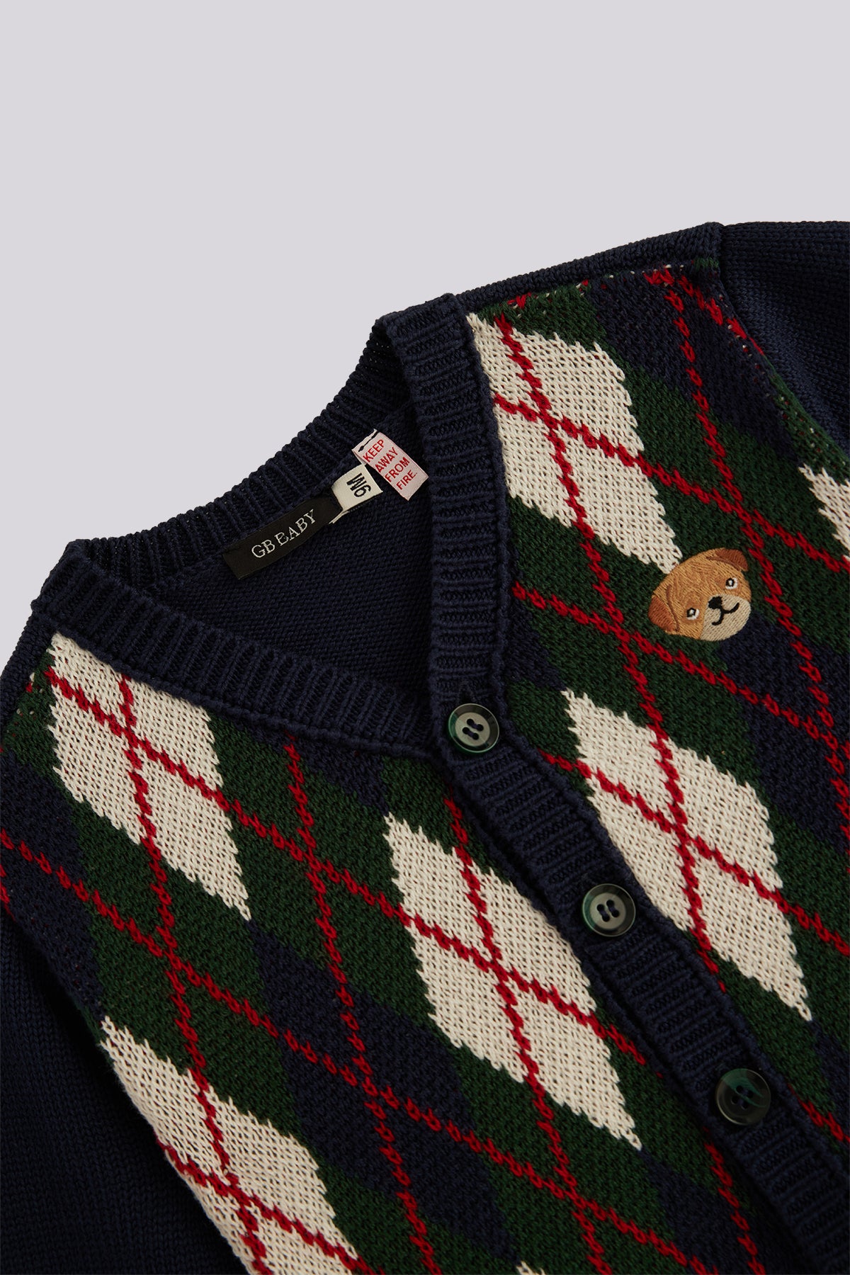 Baby Boy Patterned Cardigan