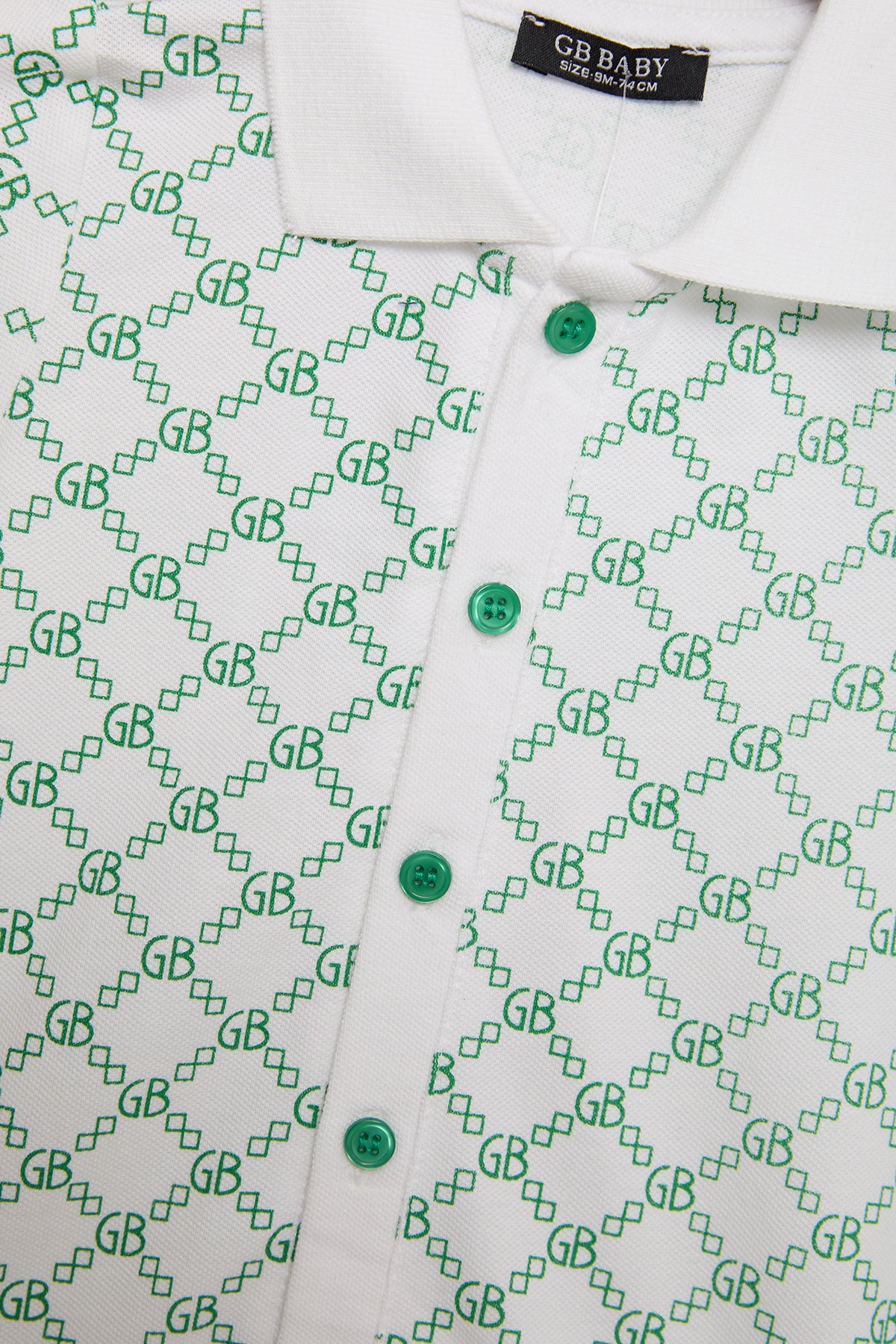 Baby Boy Patterned Overall