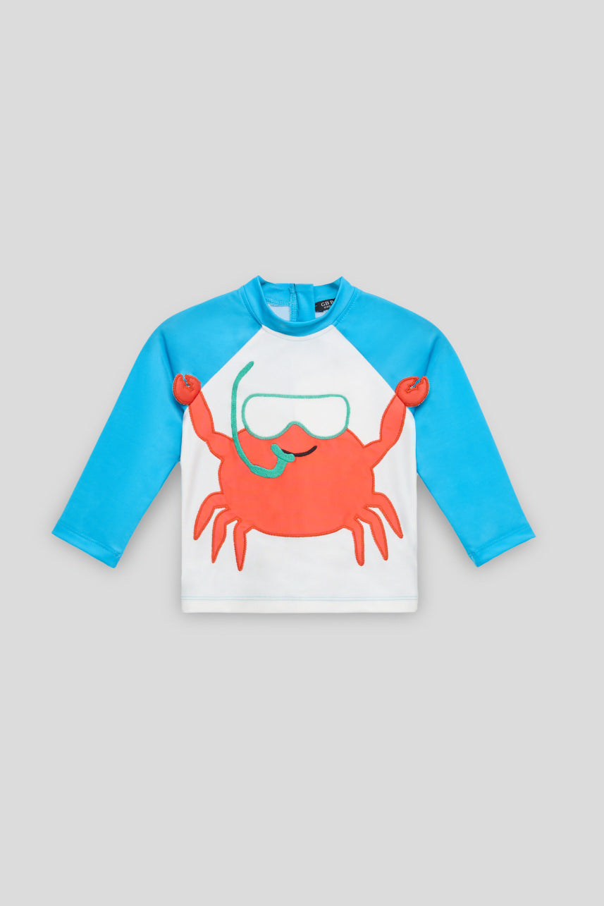 Baby Boy Patterned Swimsuit