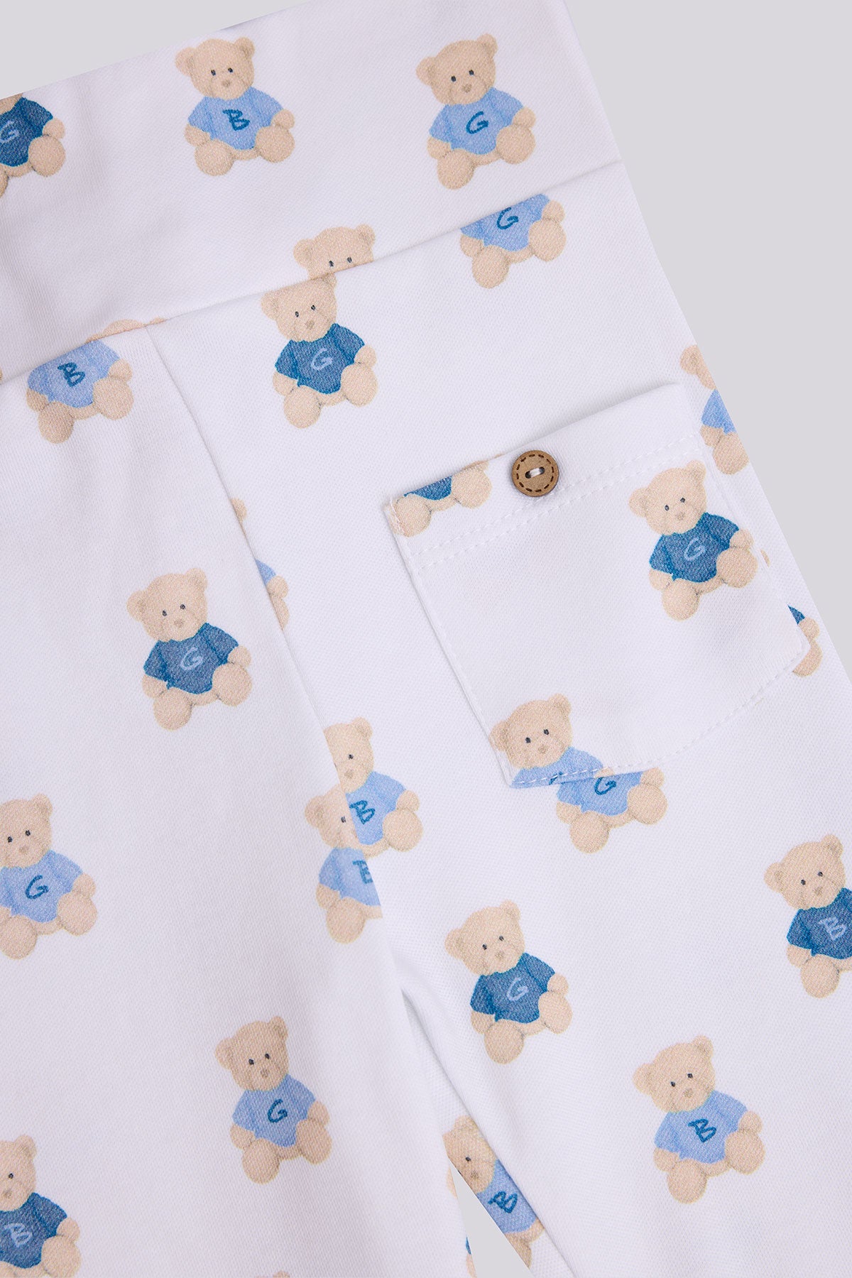 Baby Boy Patterned Tracksuit Bottom