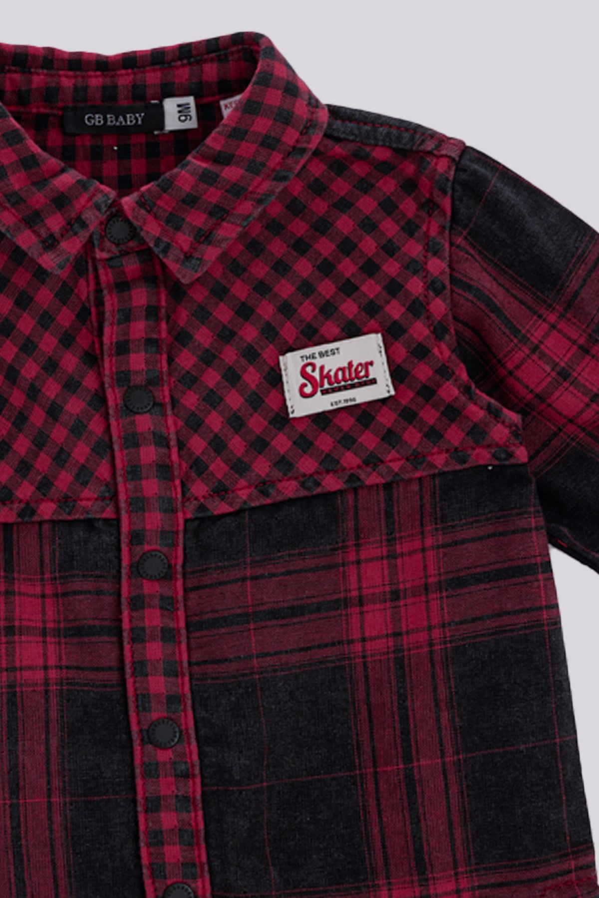 Baby Boy Plaid Shirt