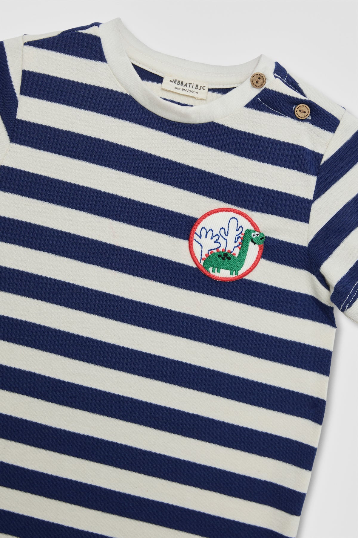 Baby Boy Striped Overall