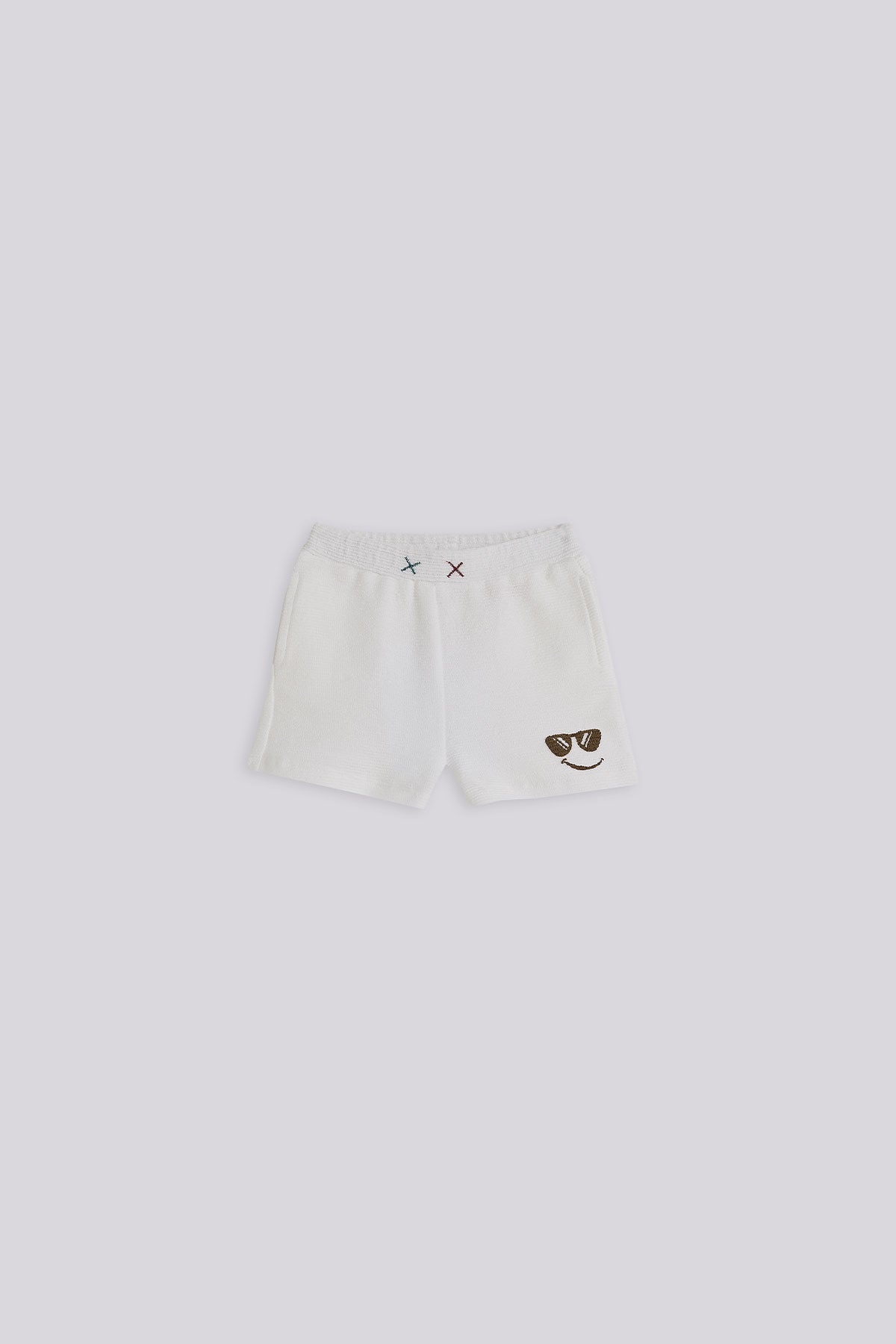 Baby Boy White Shorts