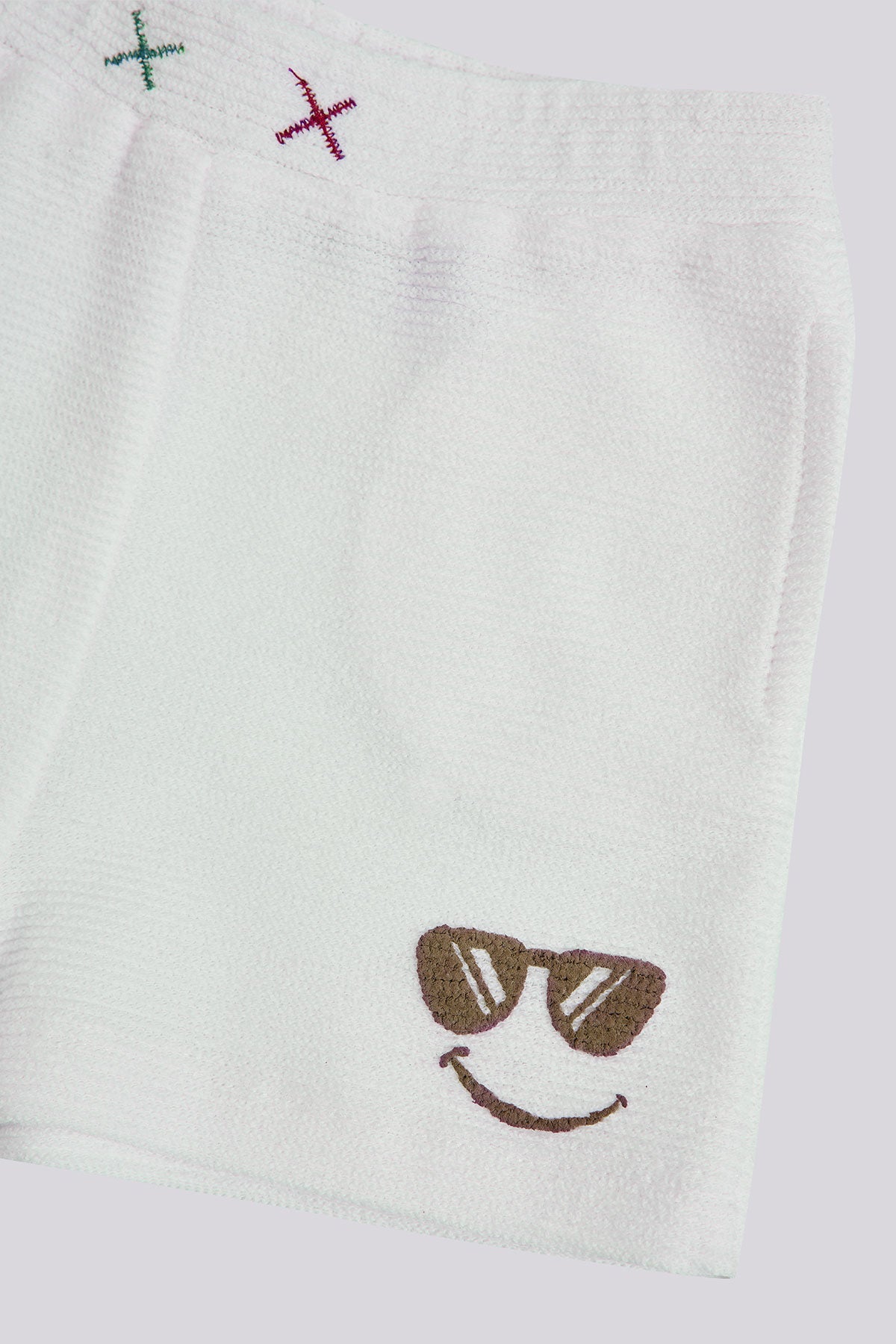 Baby Boy White Shorts