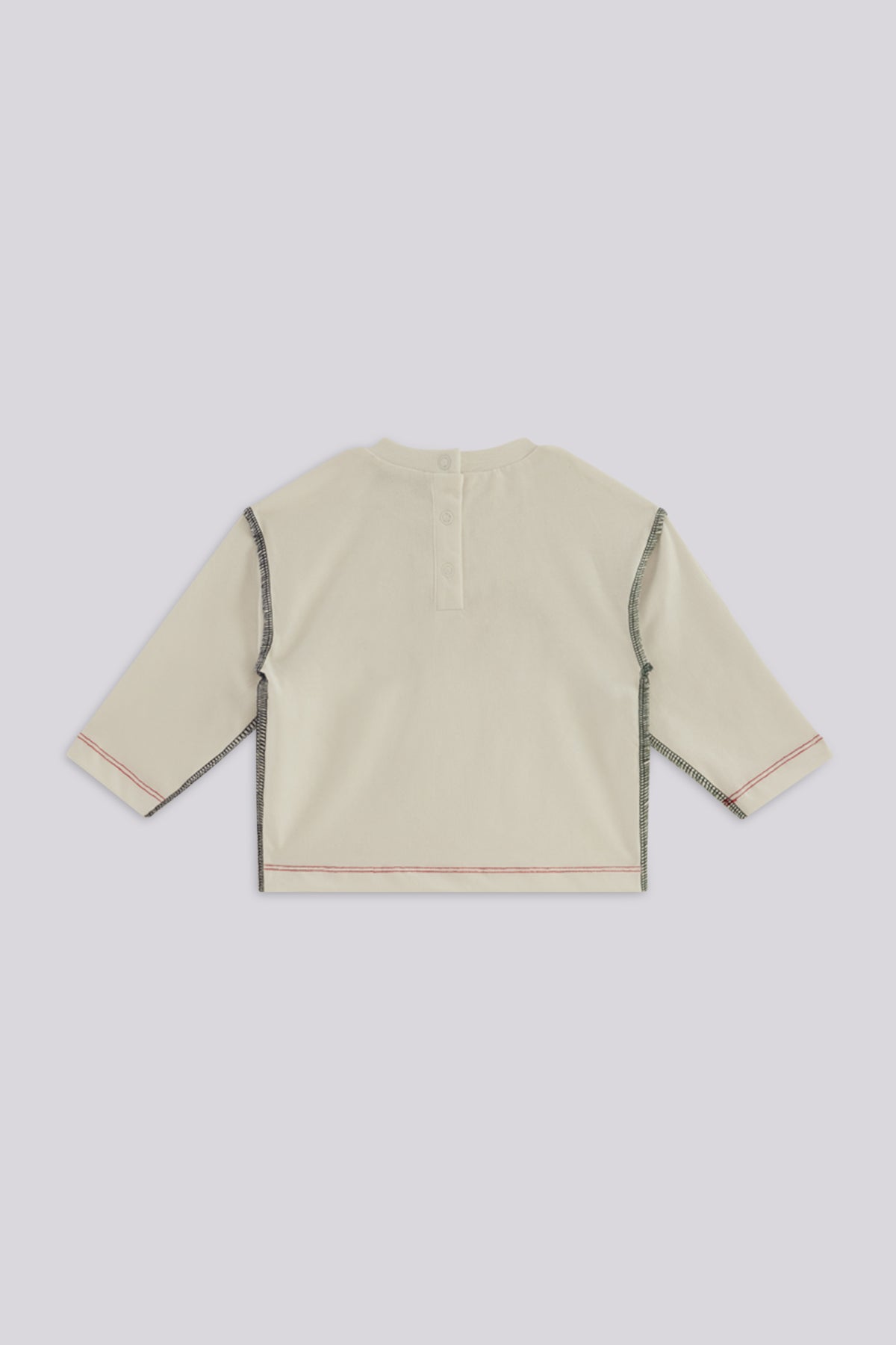 Baby Boy White Tracksuit Top