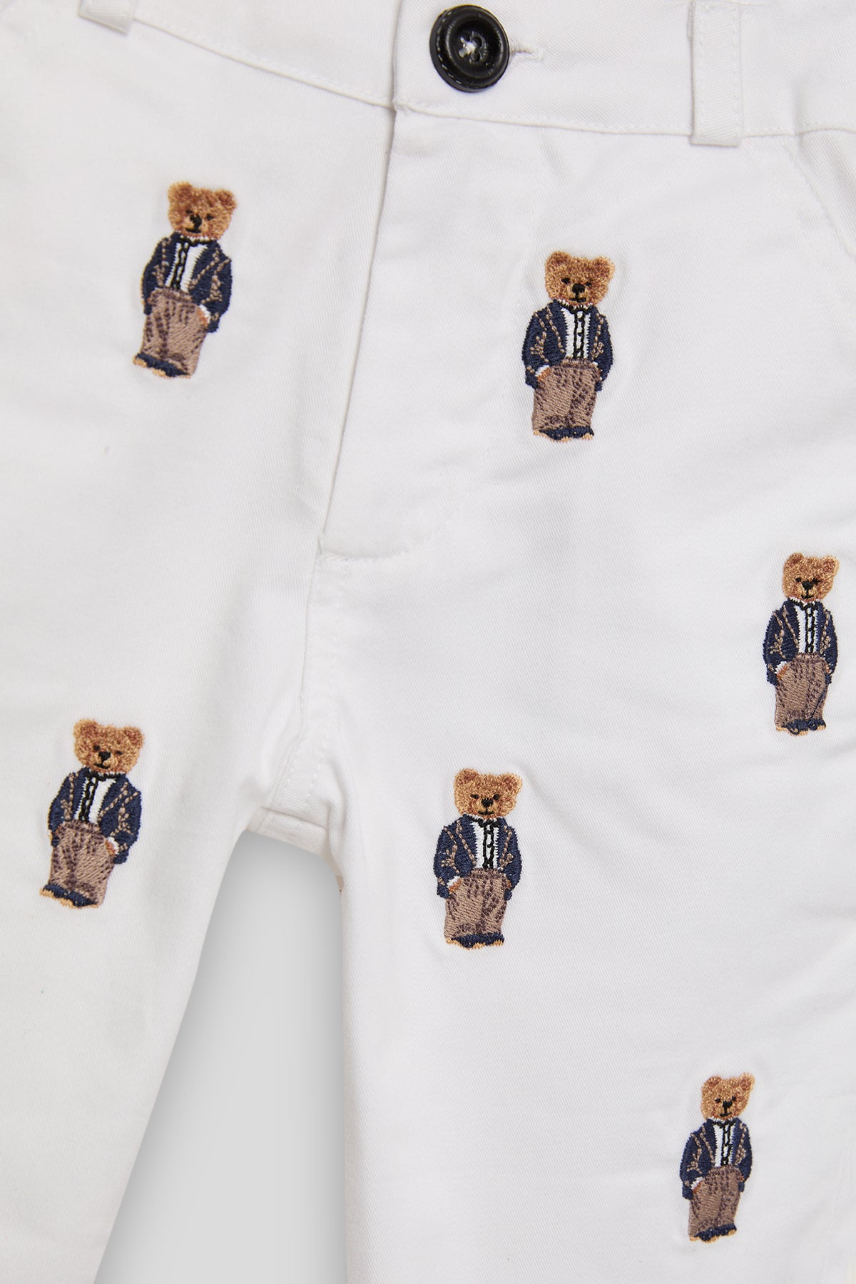 Baby Boy White Trousers