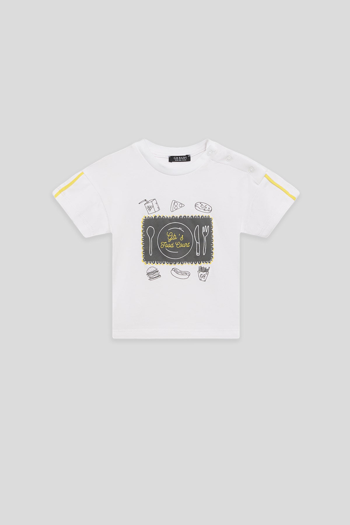 Baby Boy White Tshirt