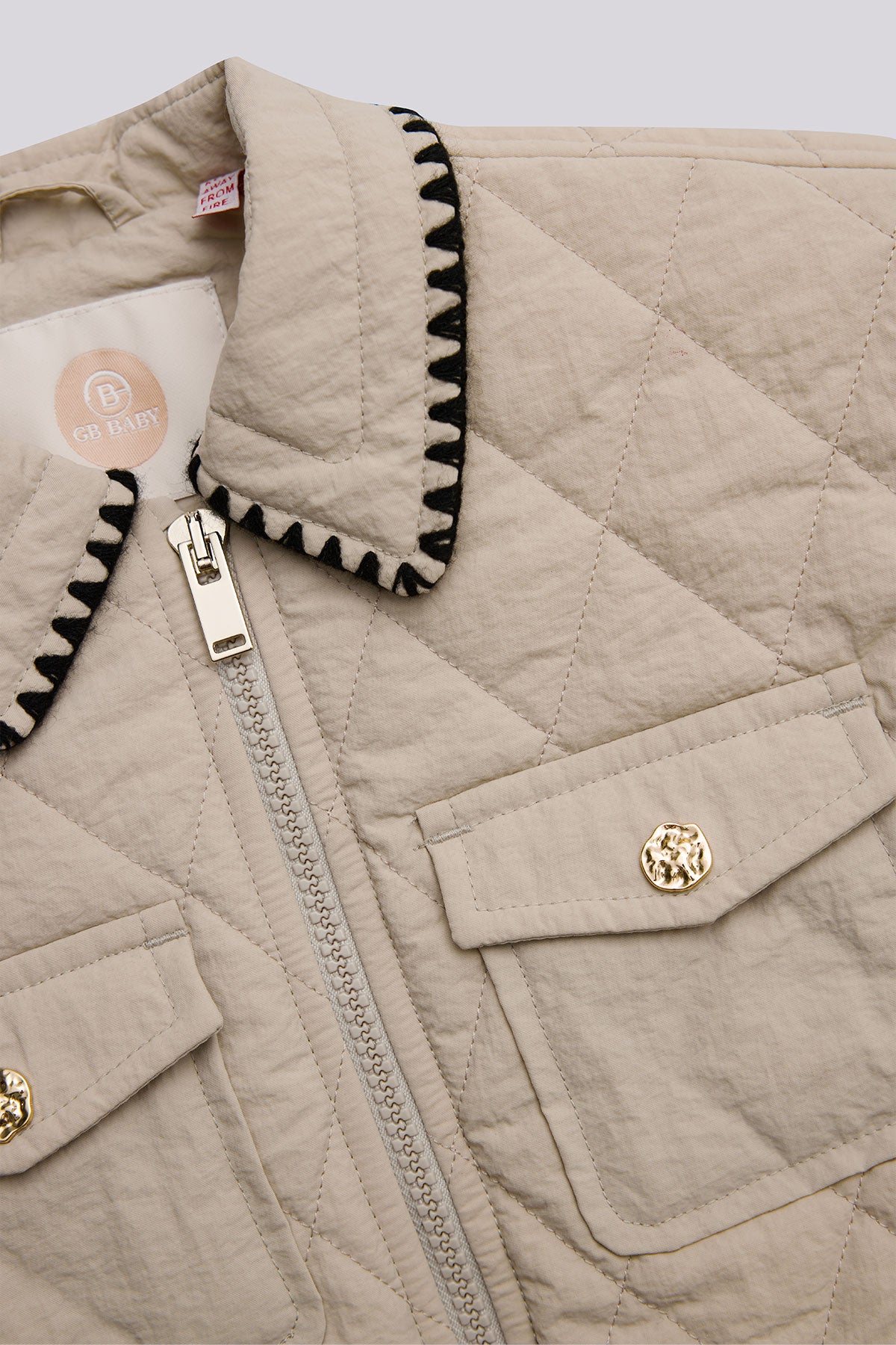 Baby Girl Beige Jacket