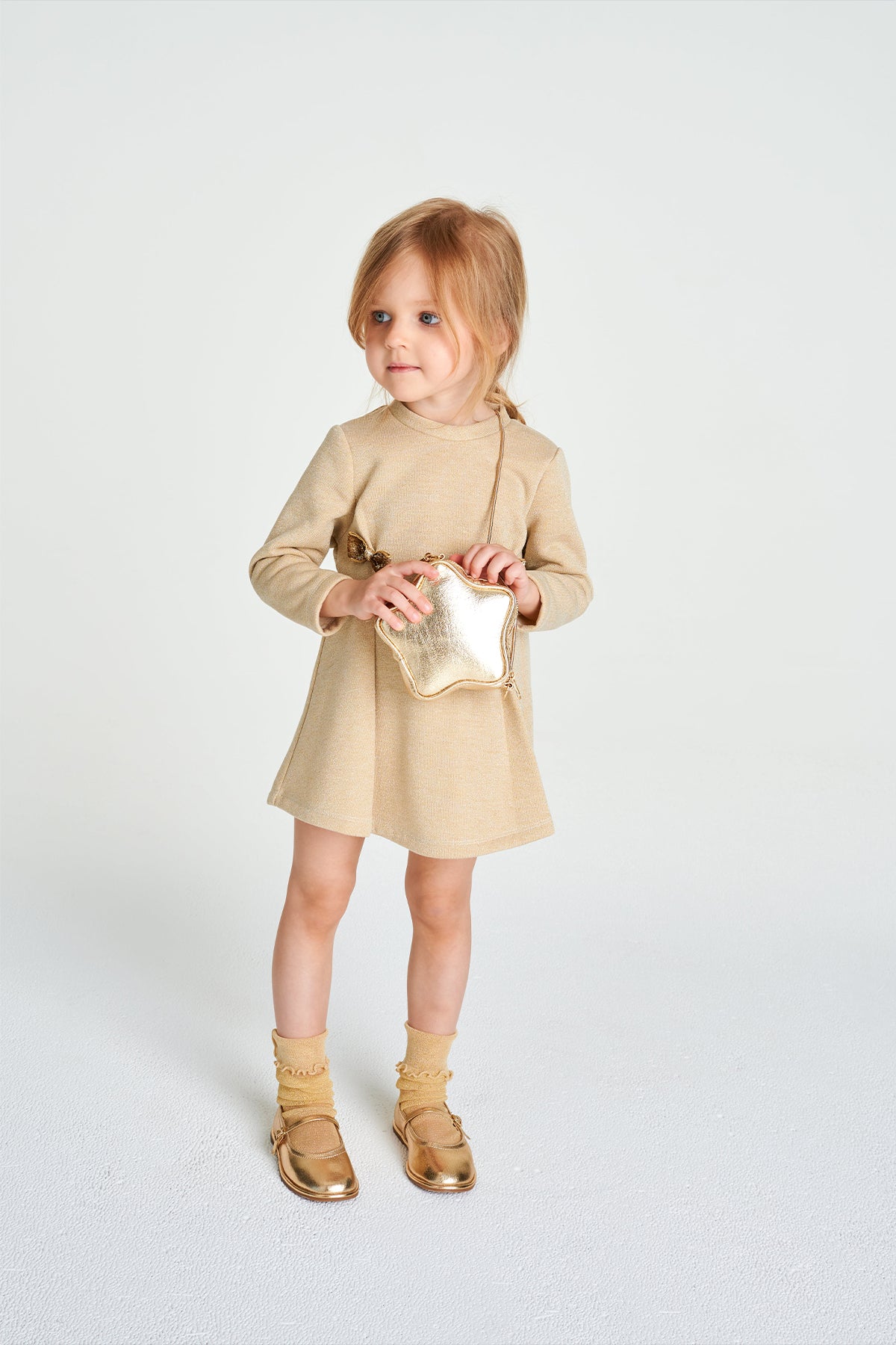 Baby Girl Cream Dress