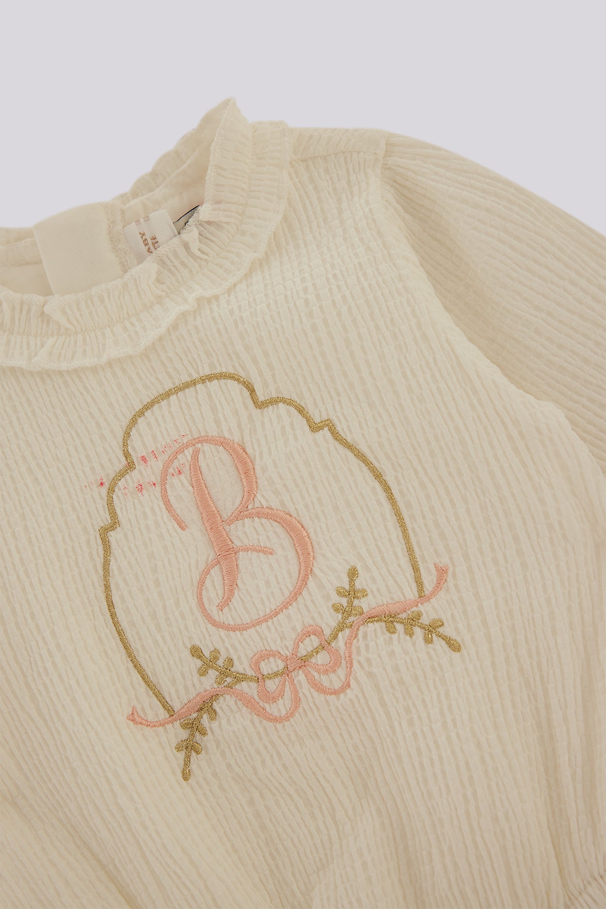 Baby Girl Ecru Blouse