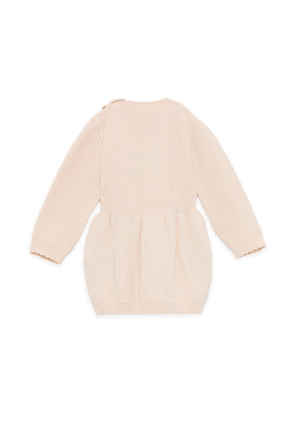 Baby Girl Ecru Dress