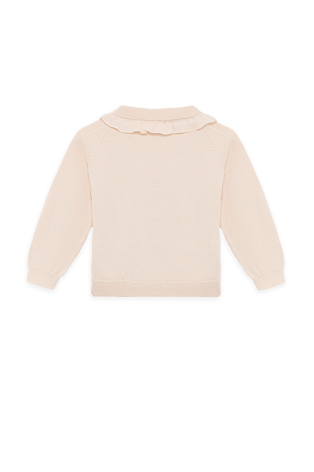 Baby Girl Ecru Knitwear Set