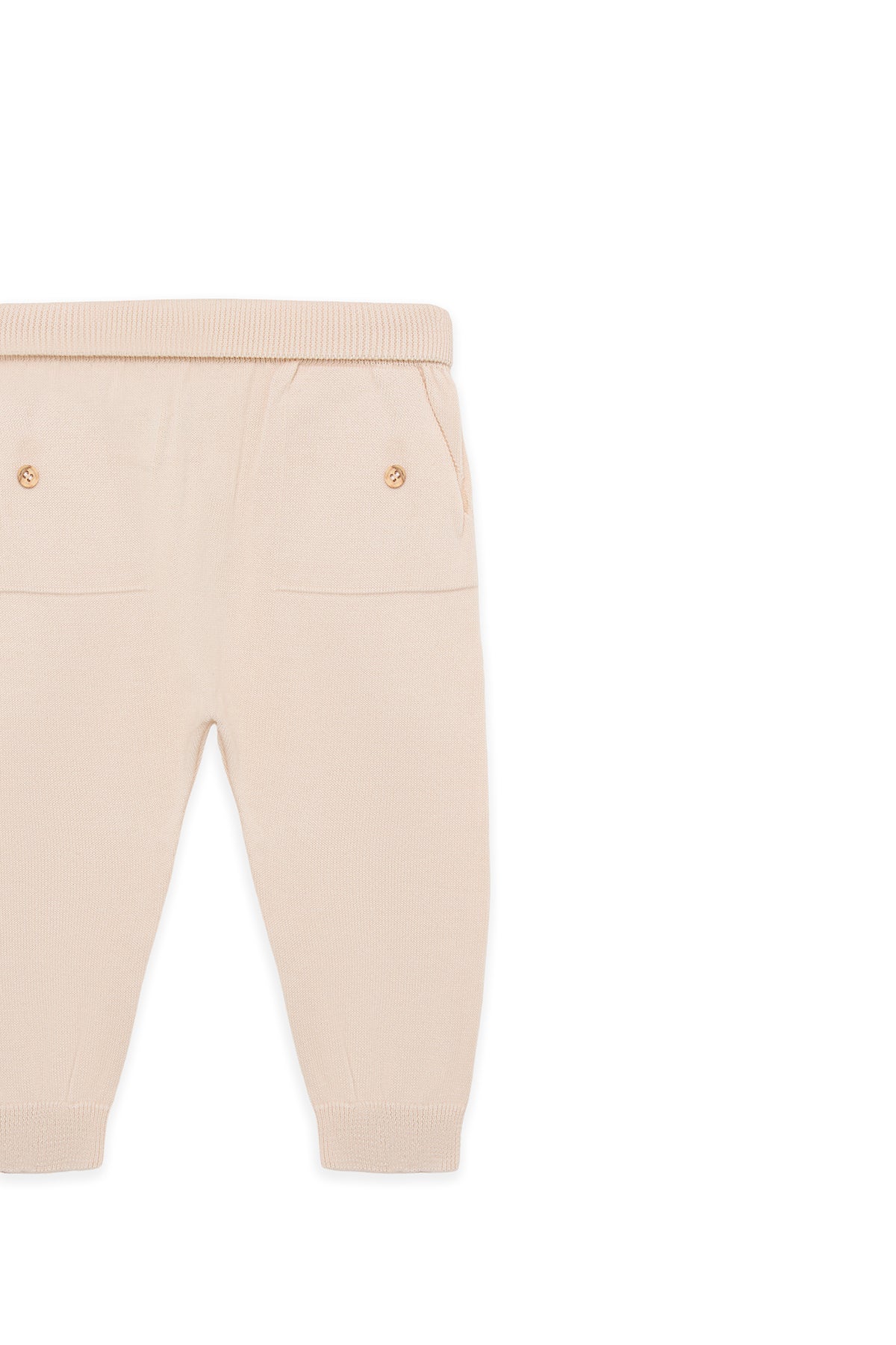 Baby Girl Ecru Knitwear Set