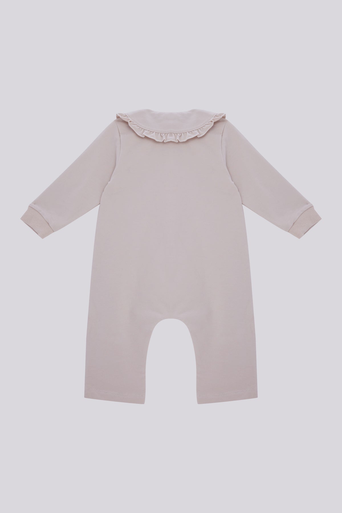 Baby Girl Ecru Overall