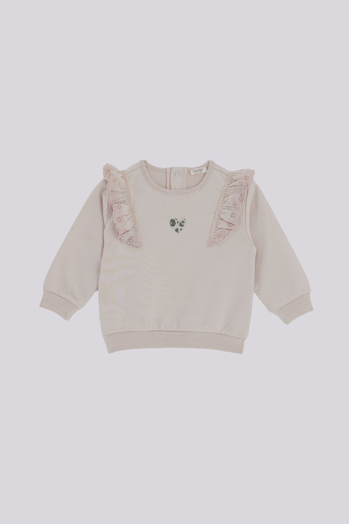 Baby Girl Ecru Tracksuit