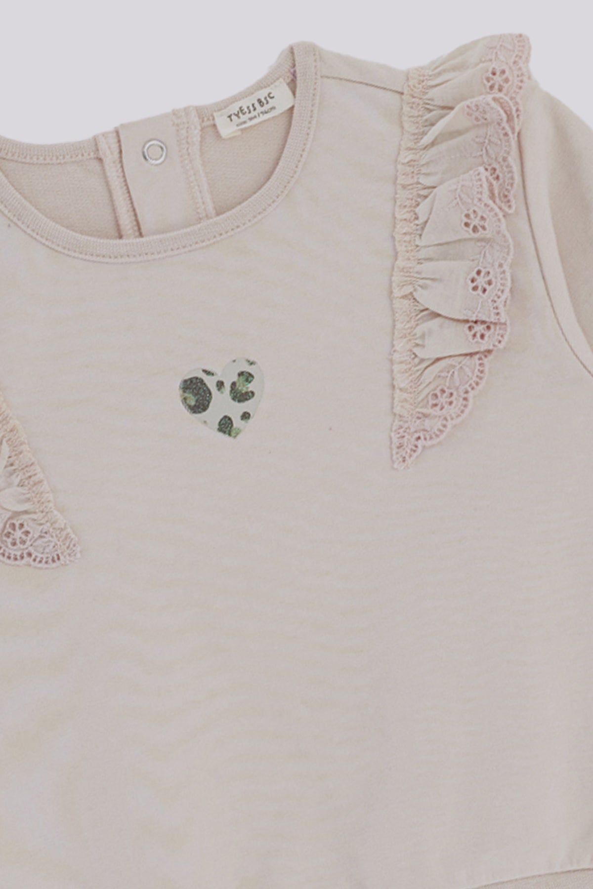 Baby Girl Ecru Tracksuit