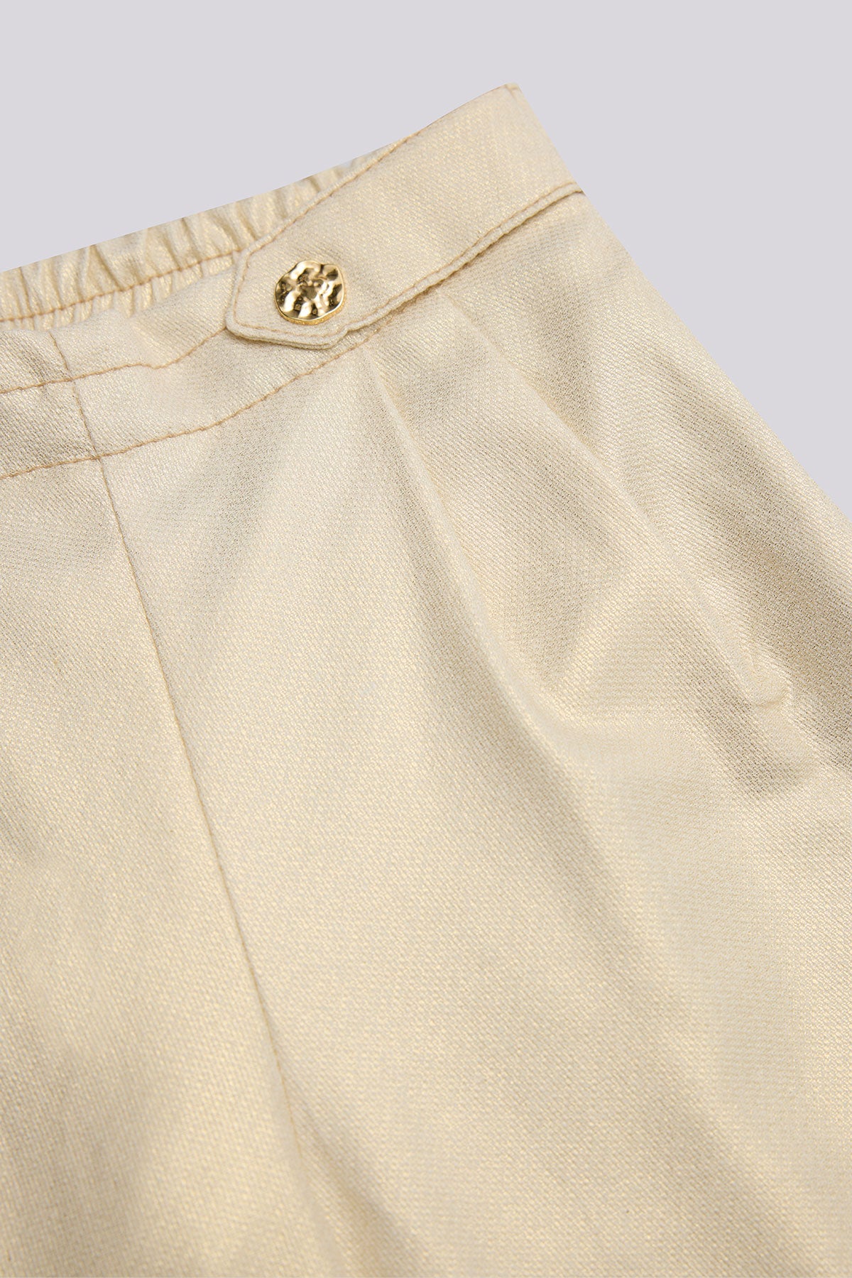 Baby Girl Ecru Trousers