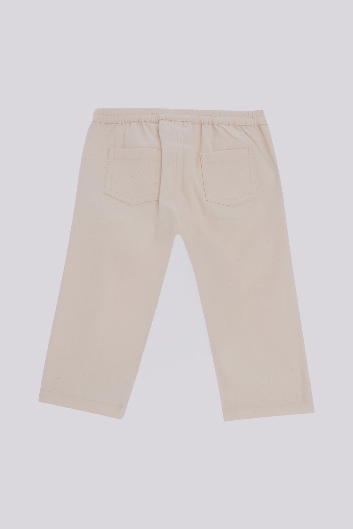 Baby Girl Ecru Trousers