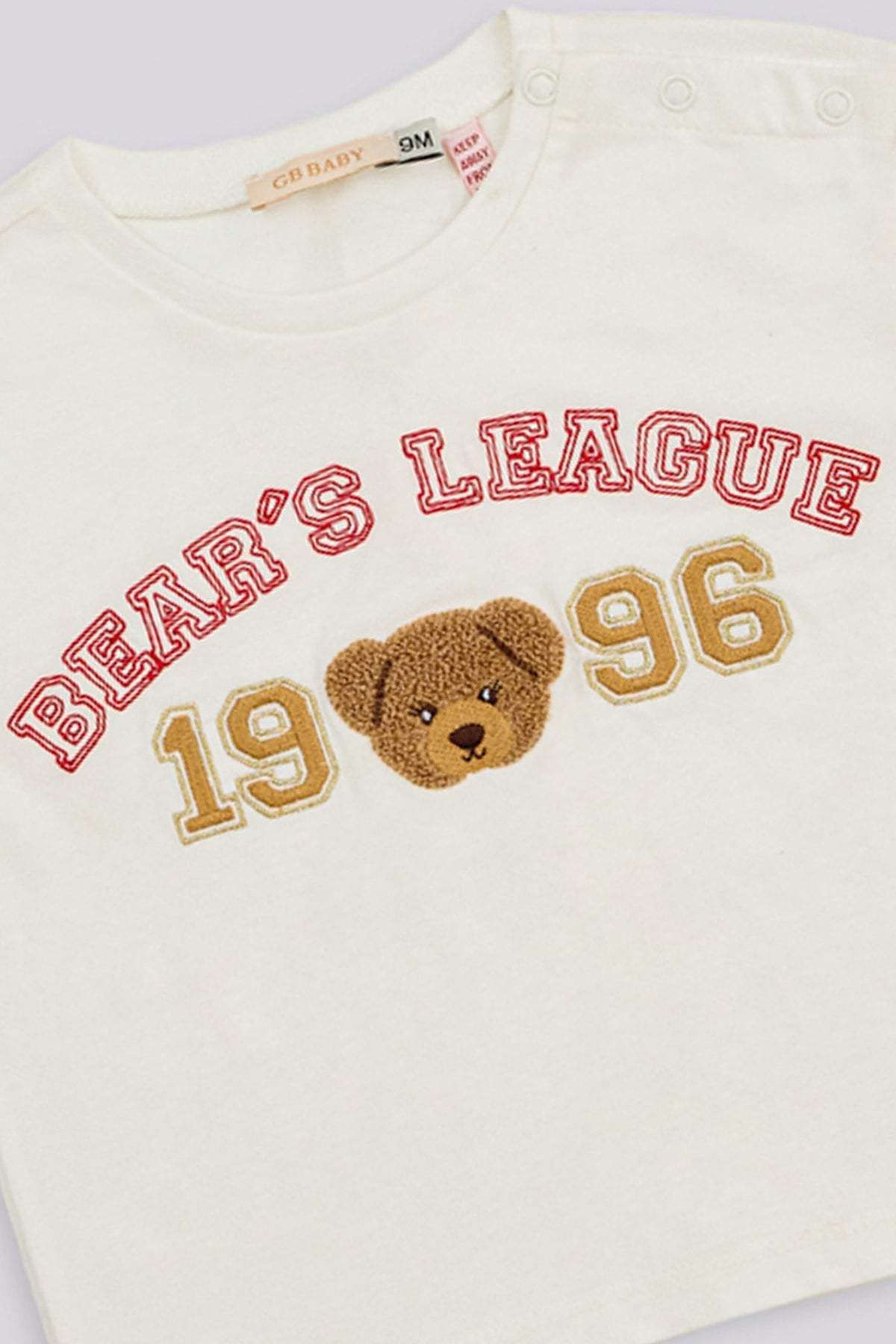 Baby Girl Ecru Tshirt