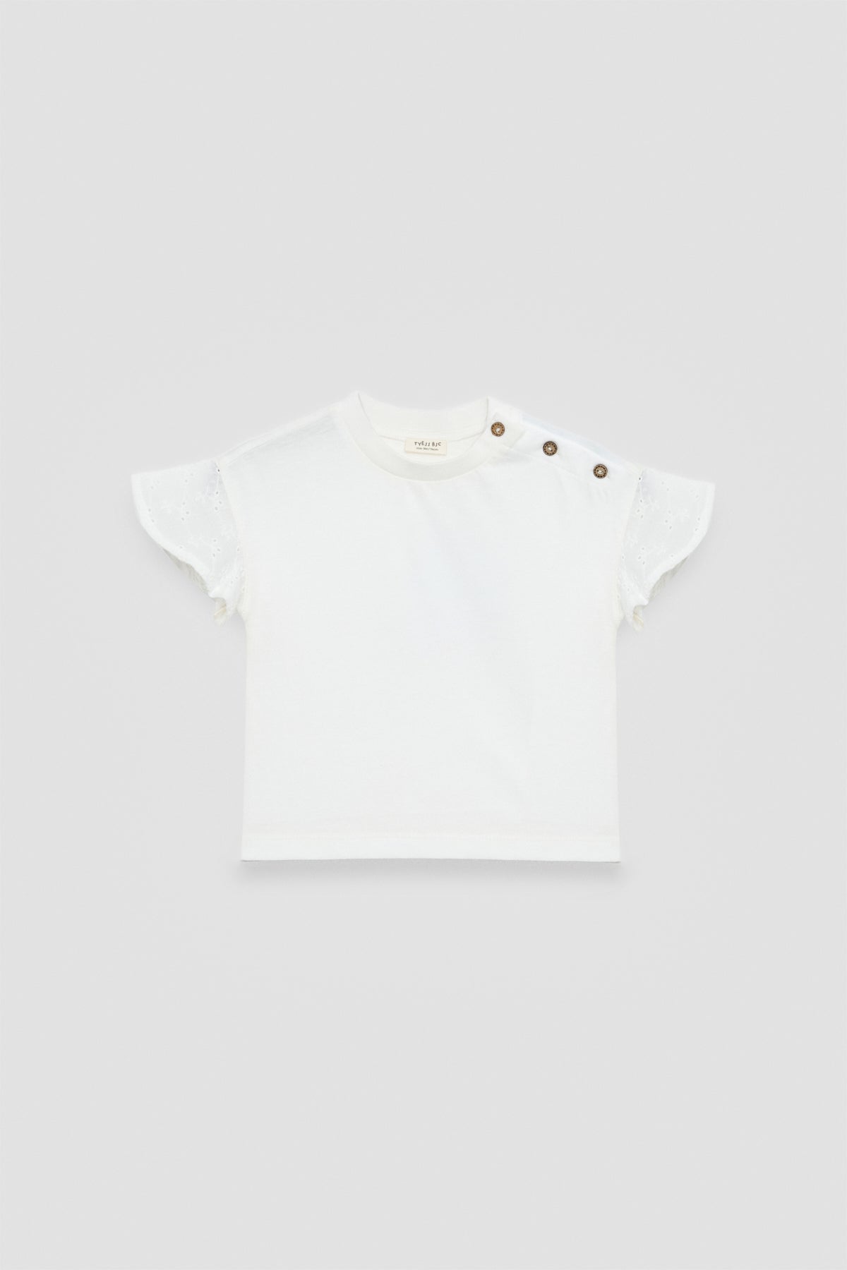 Baby Girl Ecru Tshirt