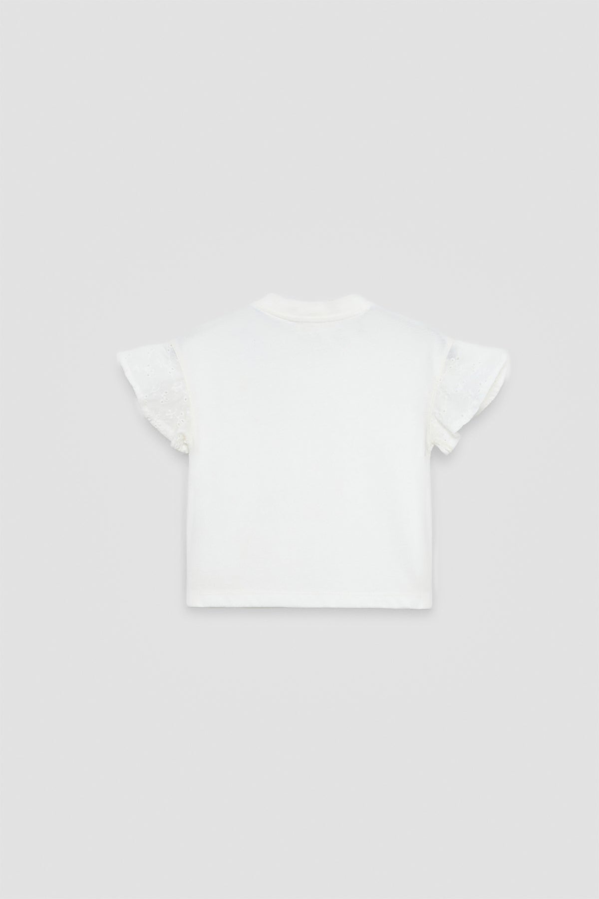 Baby Girl Ecru Tshirt