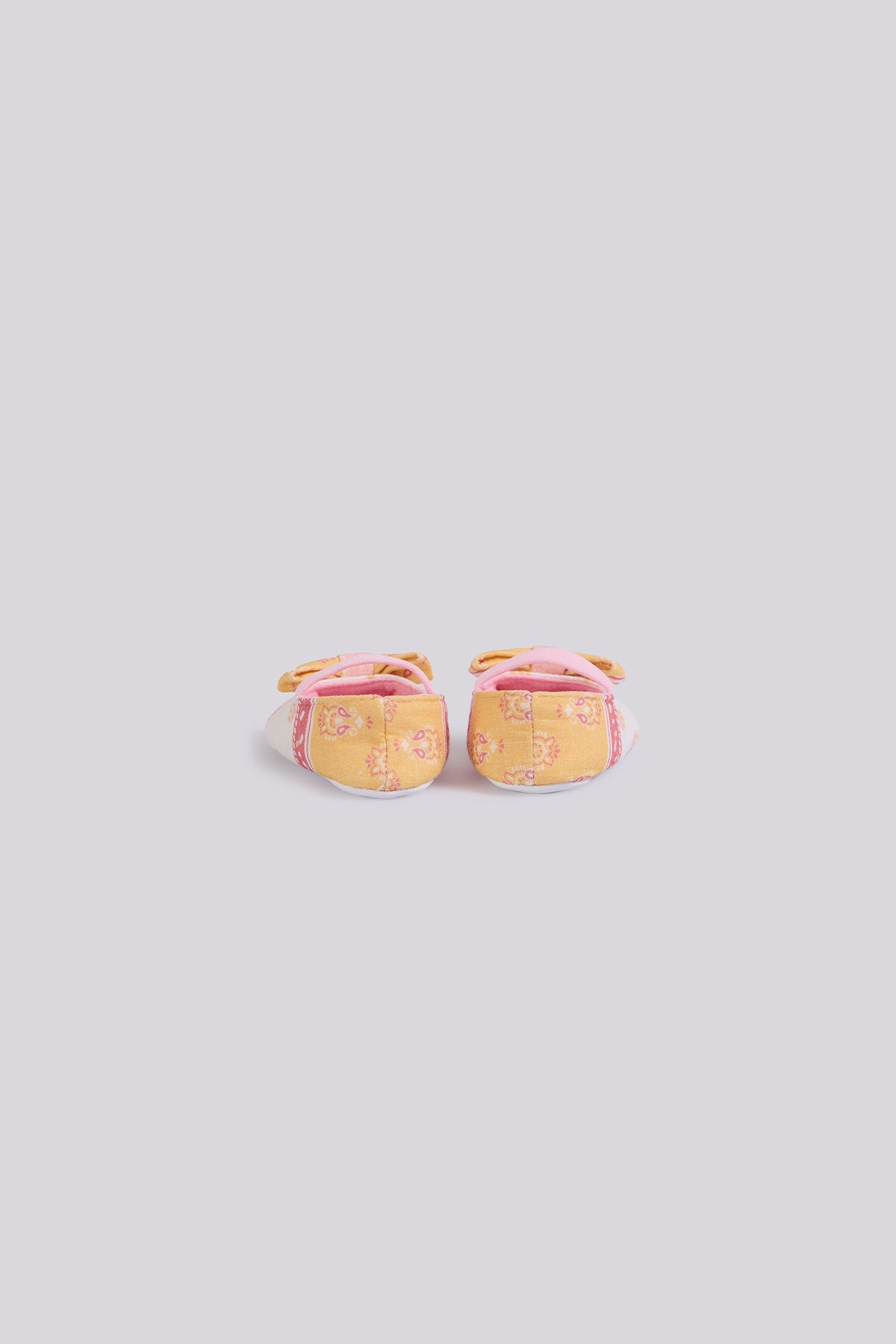 Baby Girl Patterned Bootees