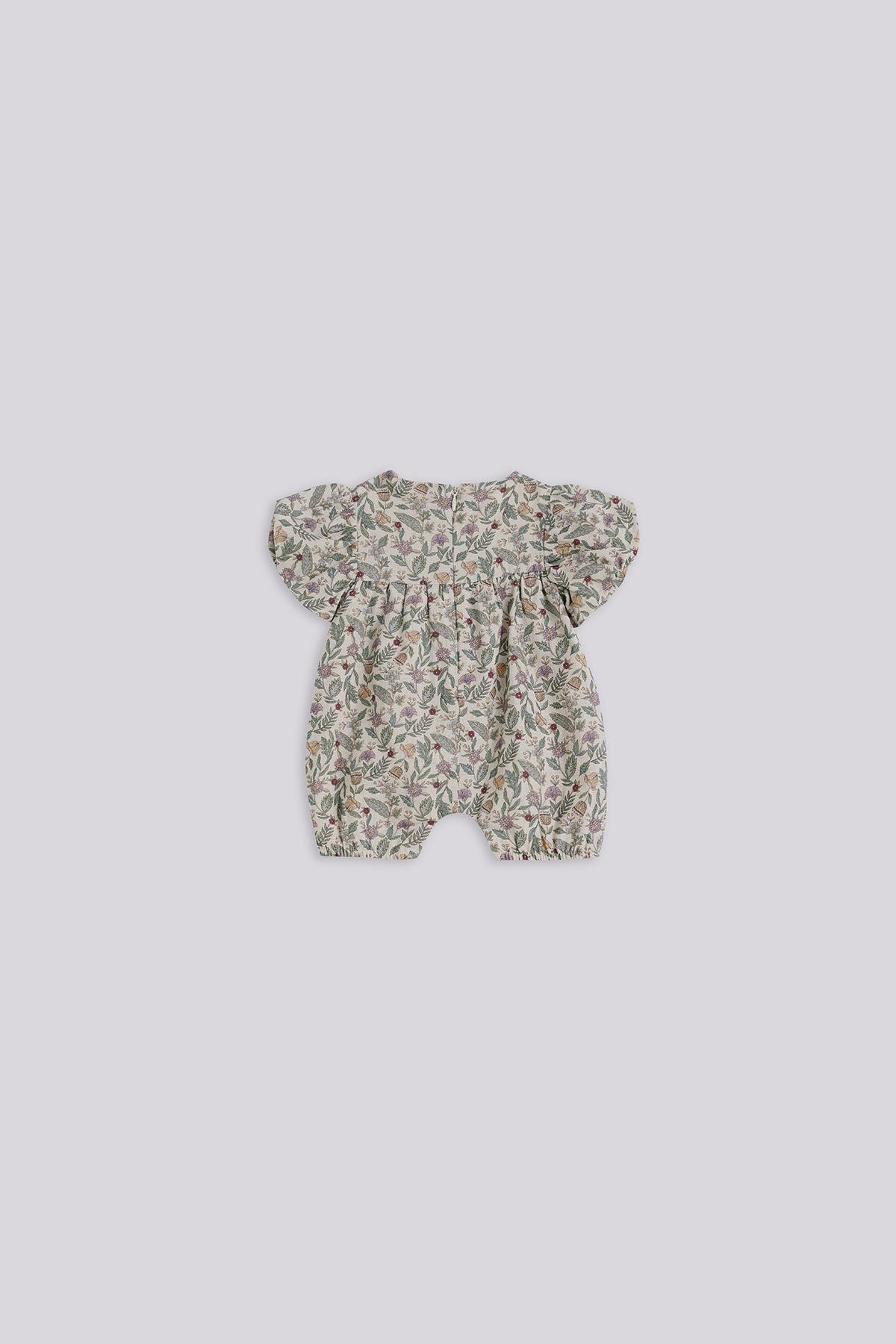 Baby Girl Patterned Overall