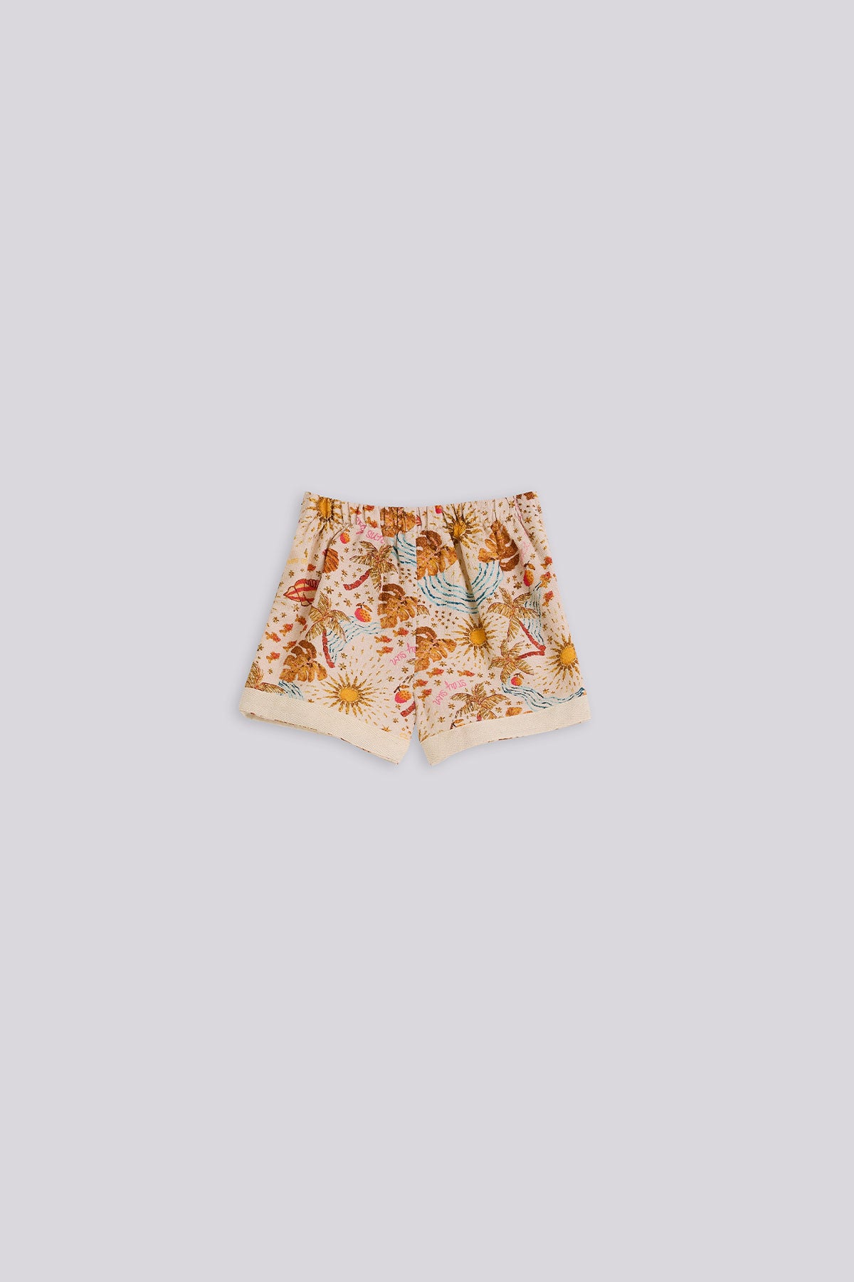 Baby Girl Patterned Shorts
