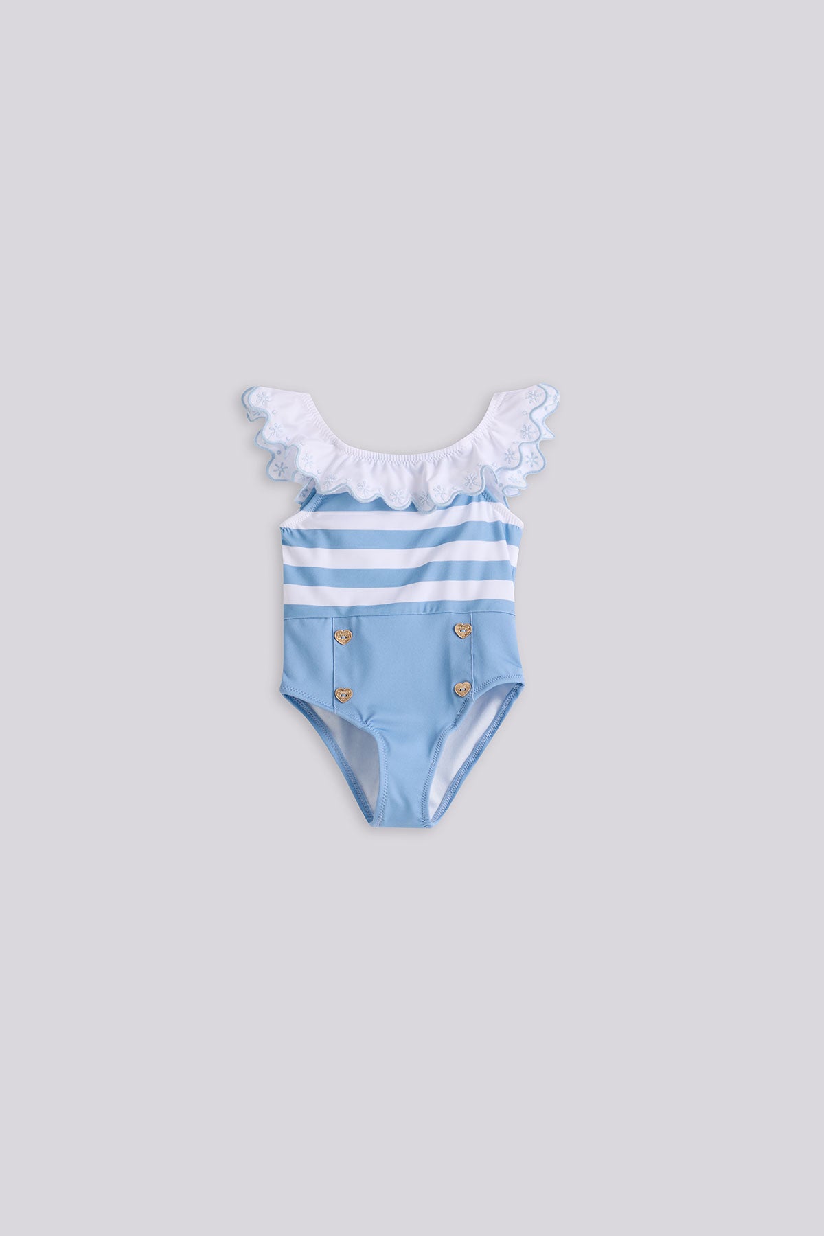 Baby Girl Patterned Swimsuit