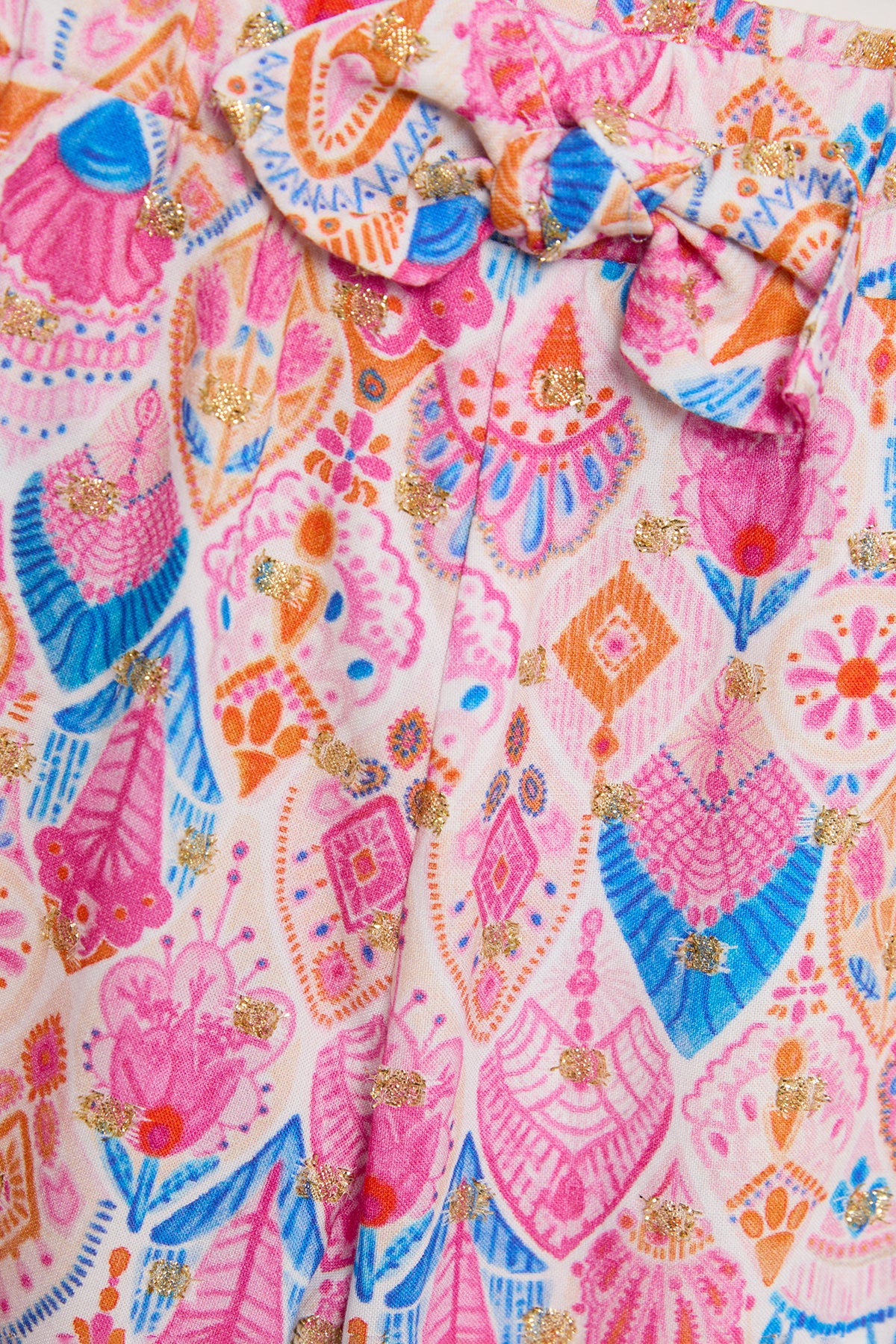 Baby Girl Patterned Trousers