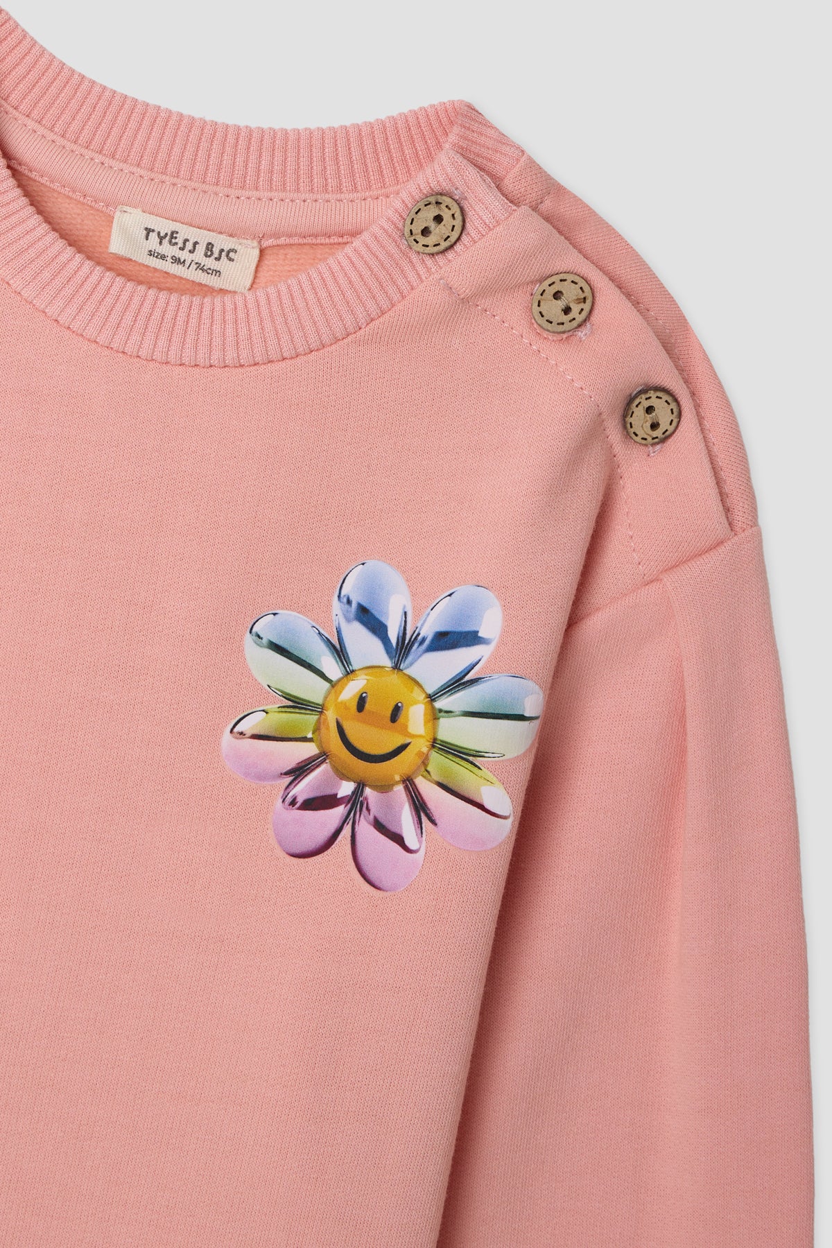 Baby Girl Pink Tracksuit Set