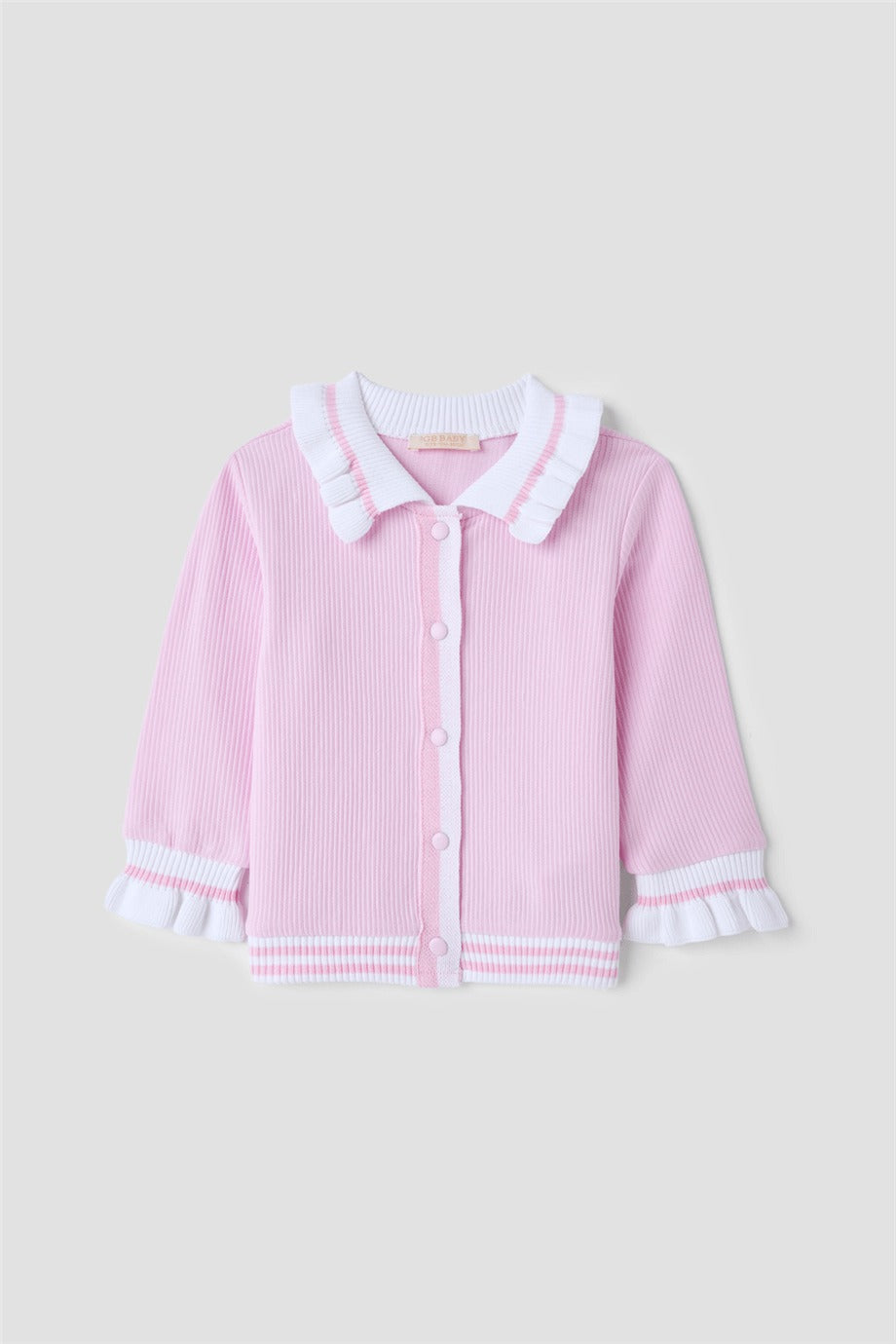Baby Girl Pink Tracksuit Top