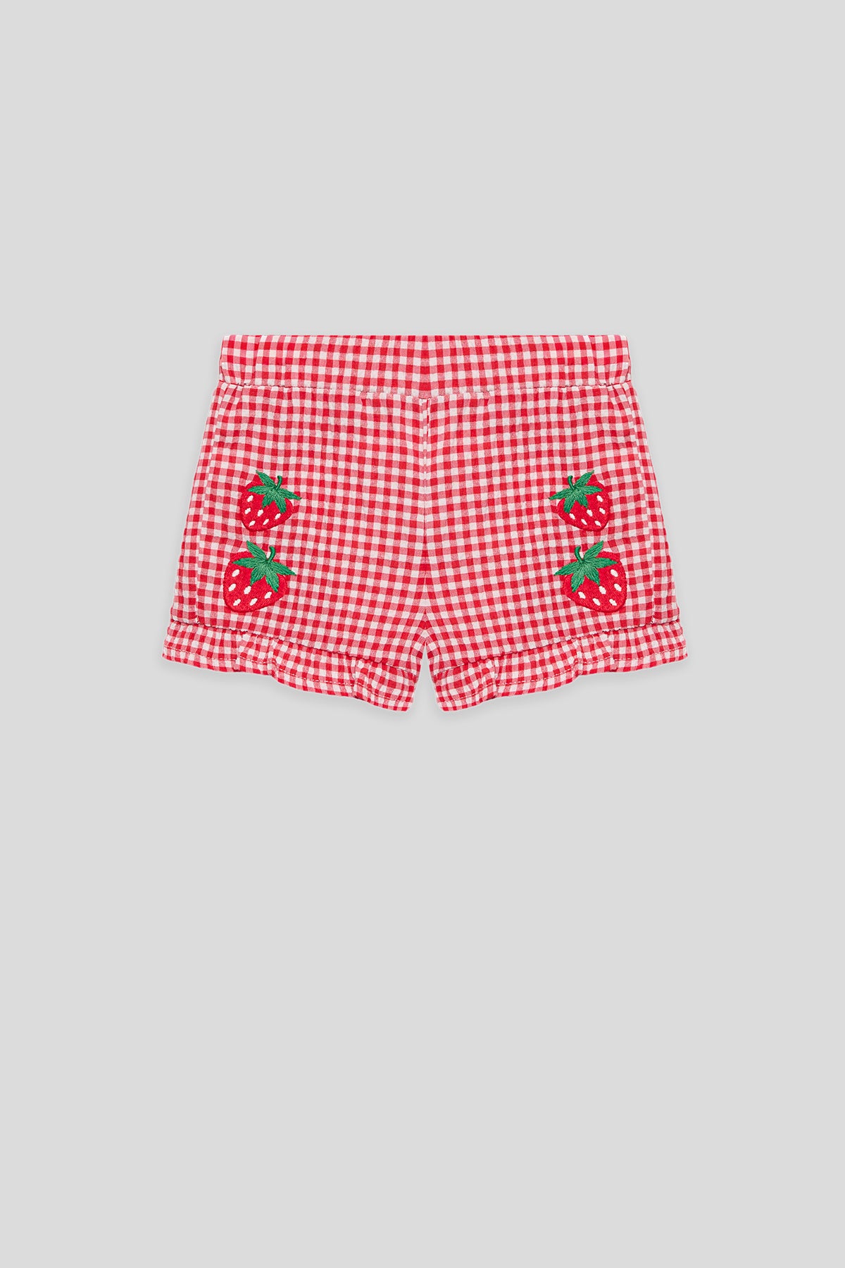 Baby Girl Plaid Shorts