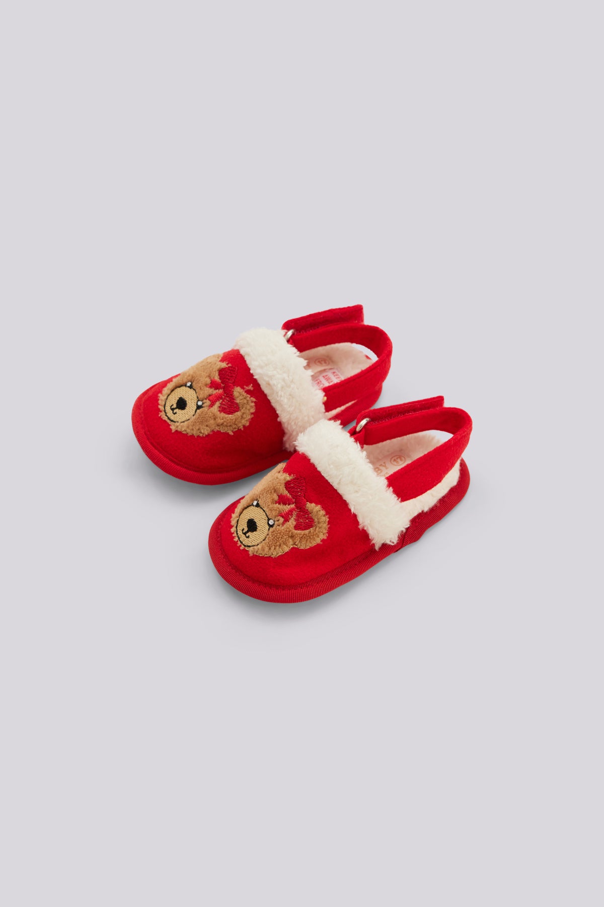 Baby Girl Red Bootees
