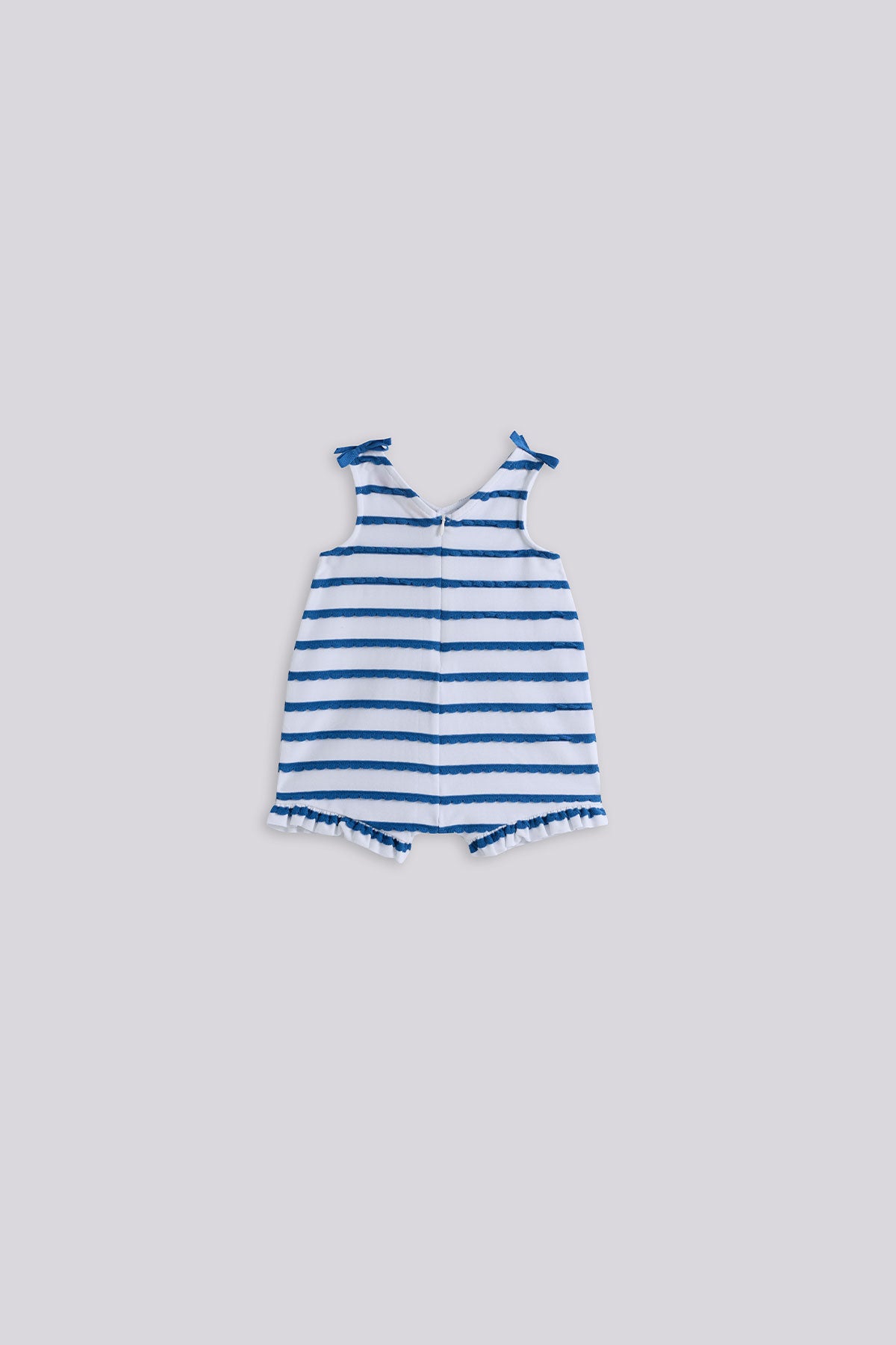 Baby Girl Striped Overall