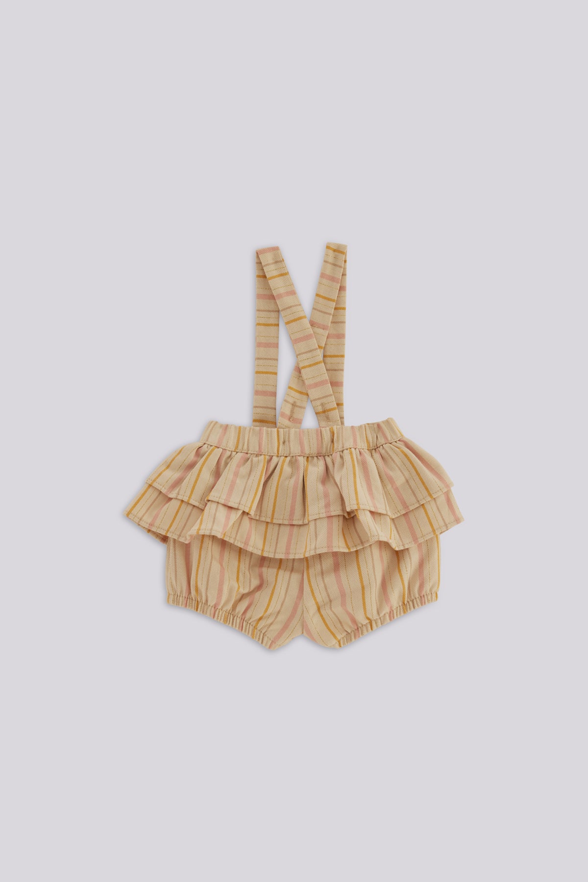 Baby Girl Striped Overall